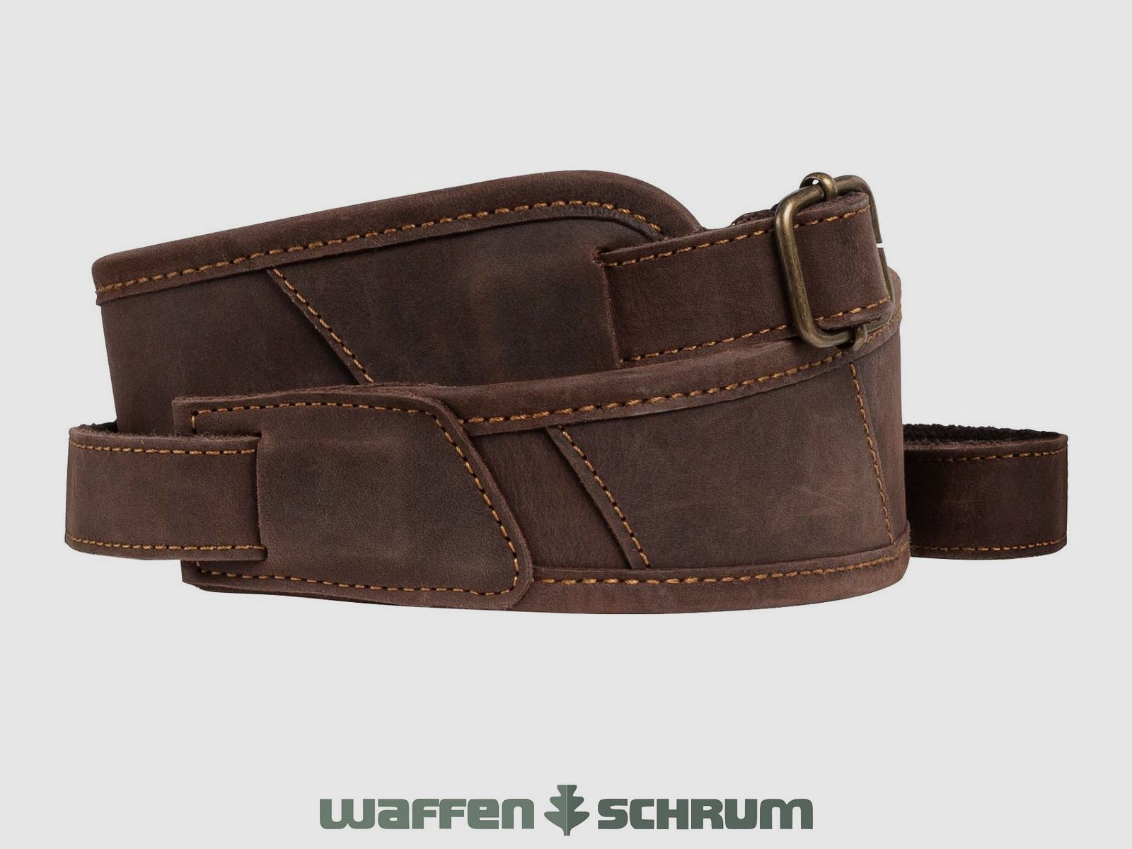 Sauer Gewehrriemen Leder Braun