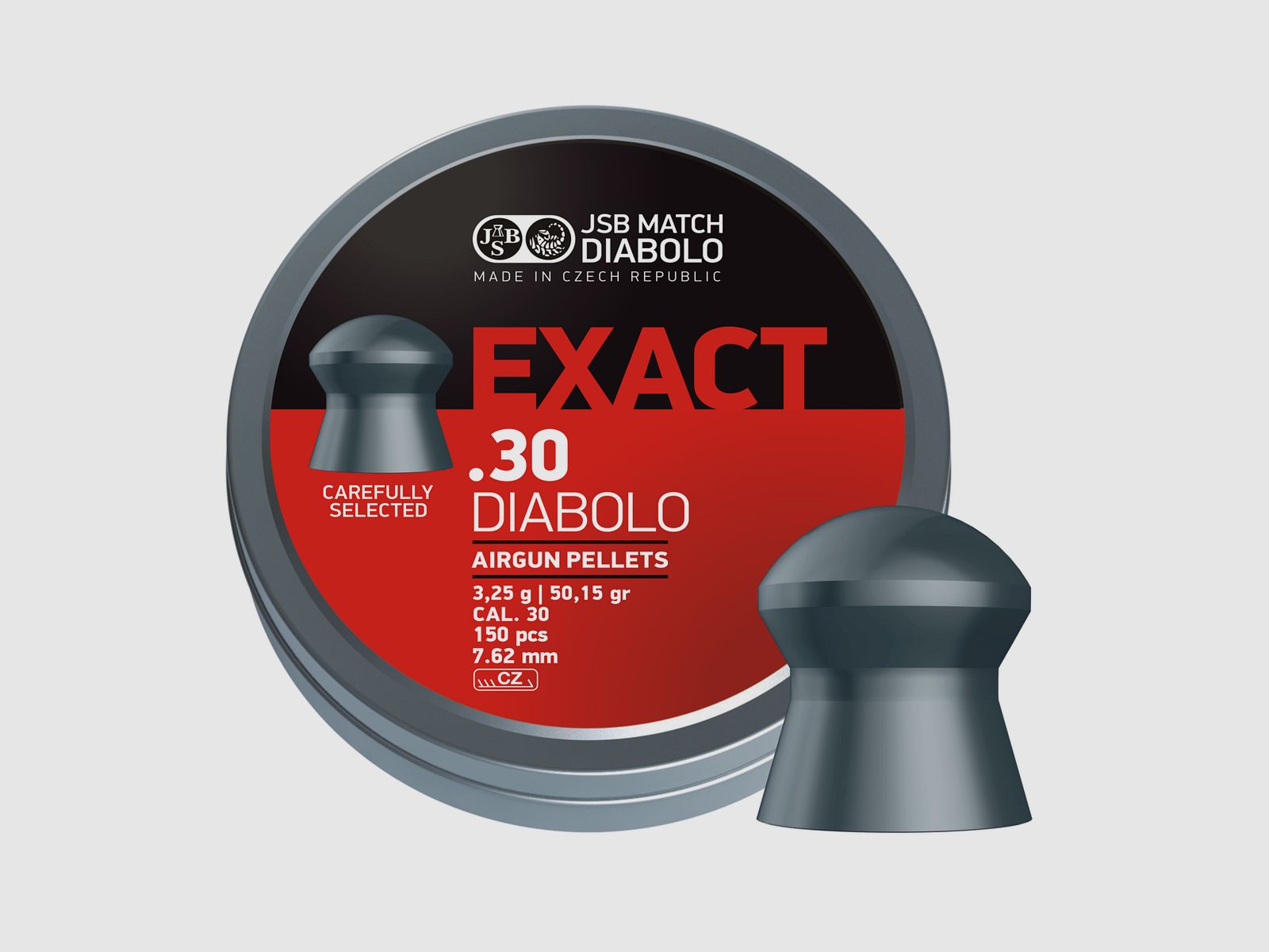 JSB Exact Diabolo 7,62 mm / .30 50,15 gr – 150 pièces