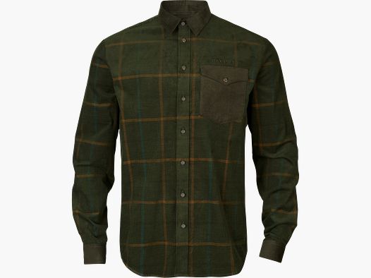 Härkila Hemd Kaldfjord in Willow Green Check