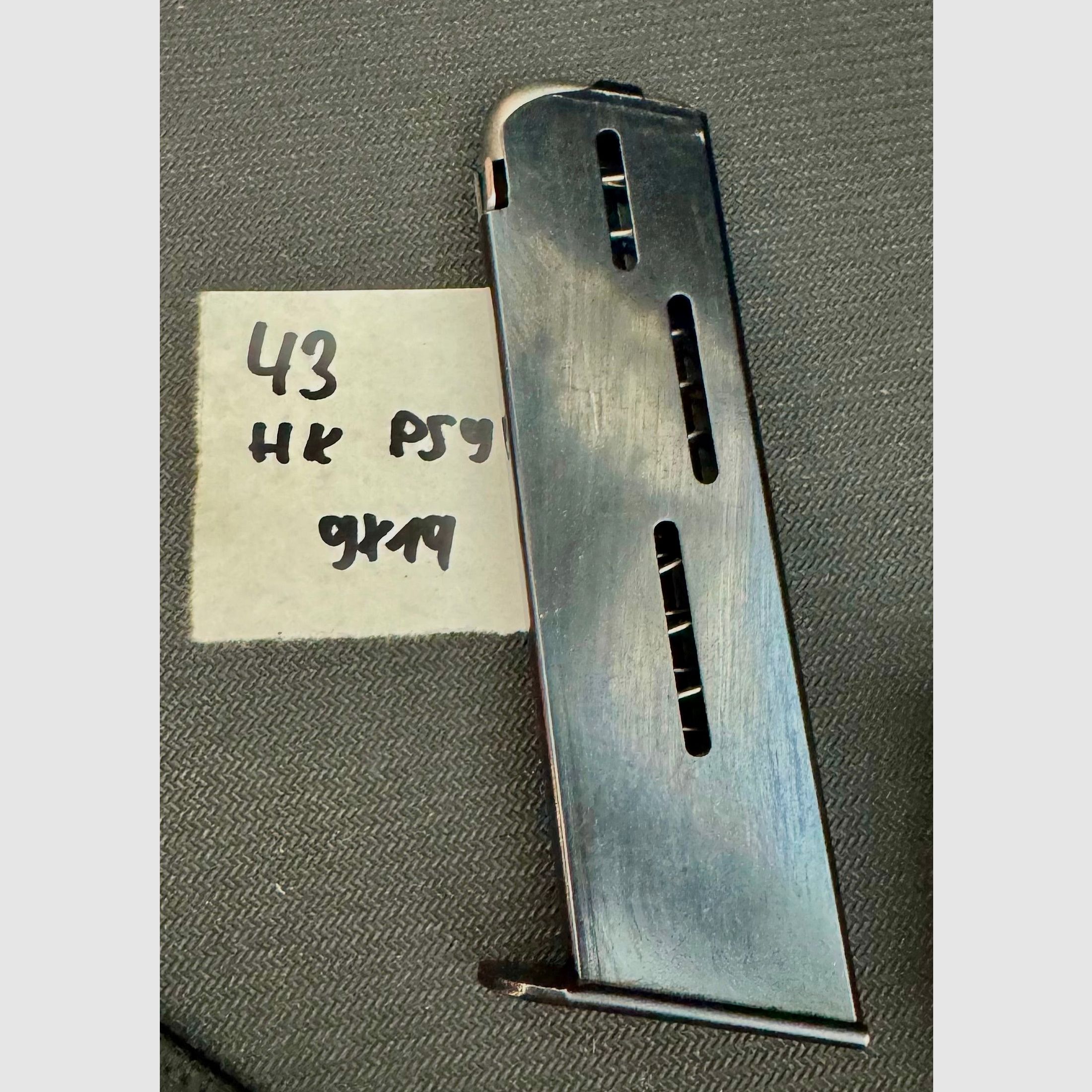 Hecklar & Koch Magazin HK PS9 9x19mm, 9 Schuss