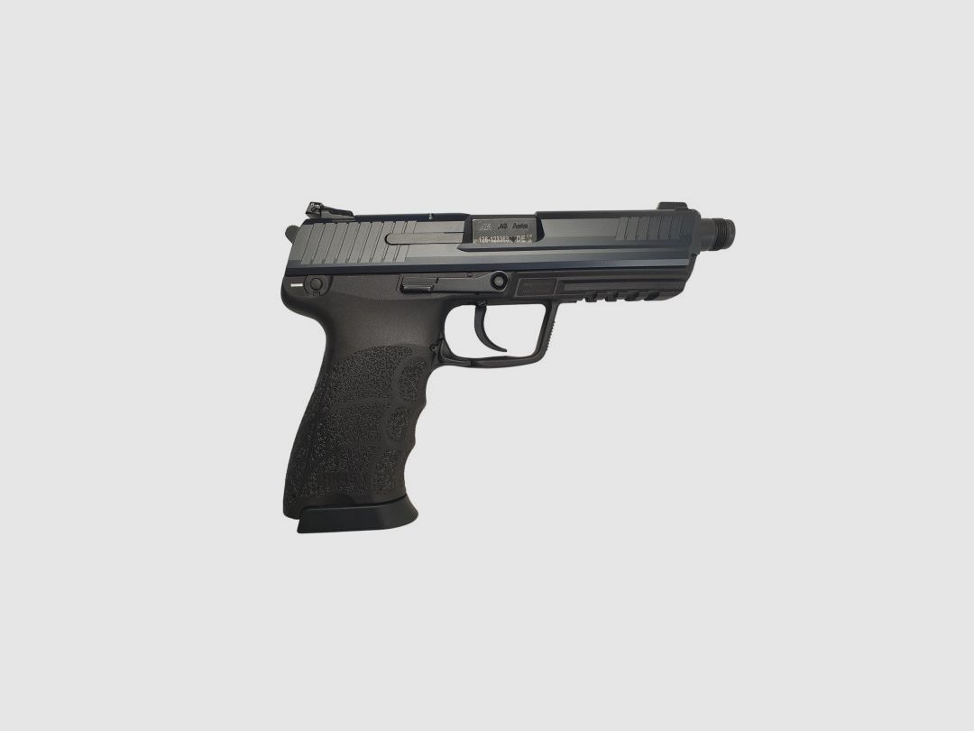 VERKAUF GEBRAUCHT - PISTOLE HK45 TACTICAL BLACK CAL.45ACP MIT GEWINDESCHNEIDUNG, Bild 1 von 9