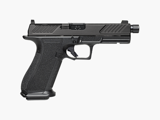 Shadow Systems DR920 Combat OR pistol, 9mm Luger, 5" fluted barrel black (threaded), 17+1