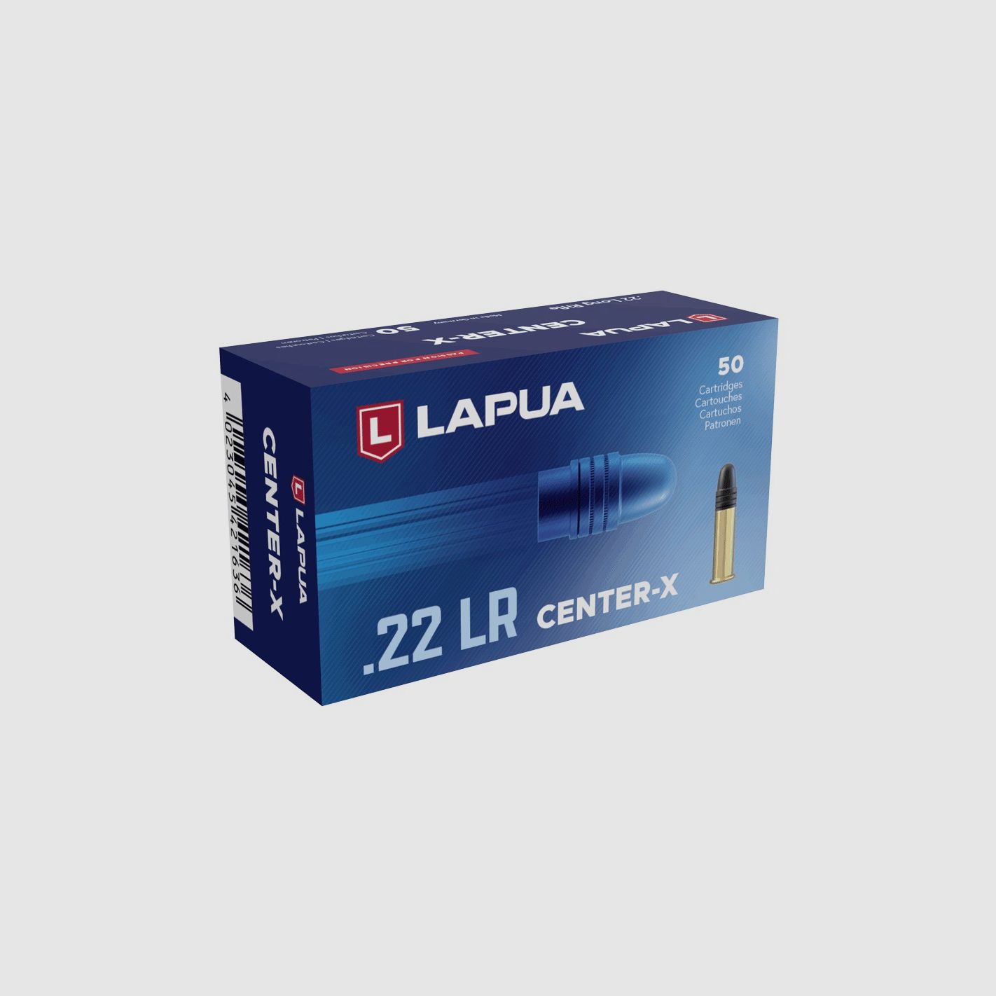 Lapua Center-X Patronen cal. 22 LR 40 grs 50 Stk, Bild 1 von 2