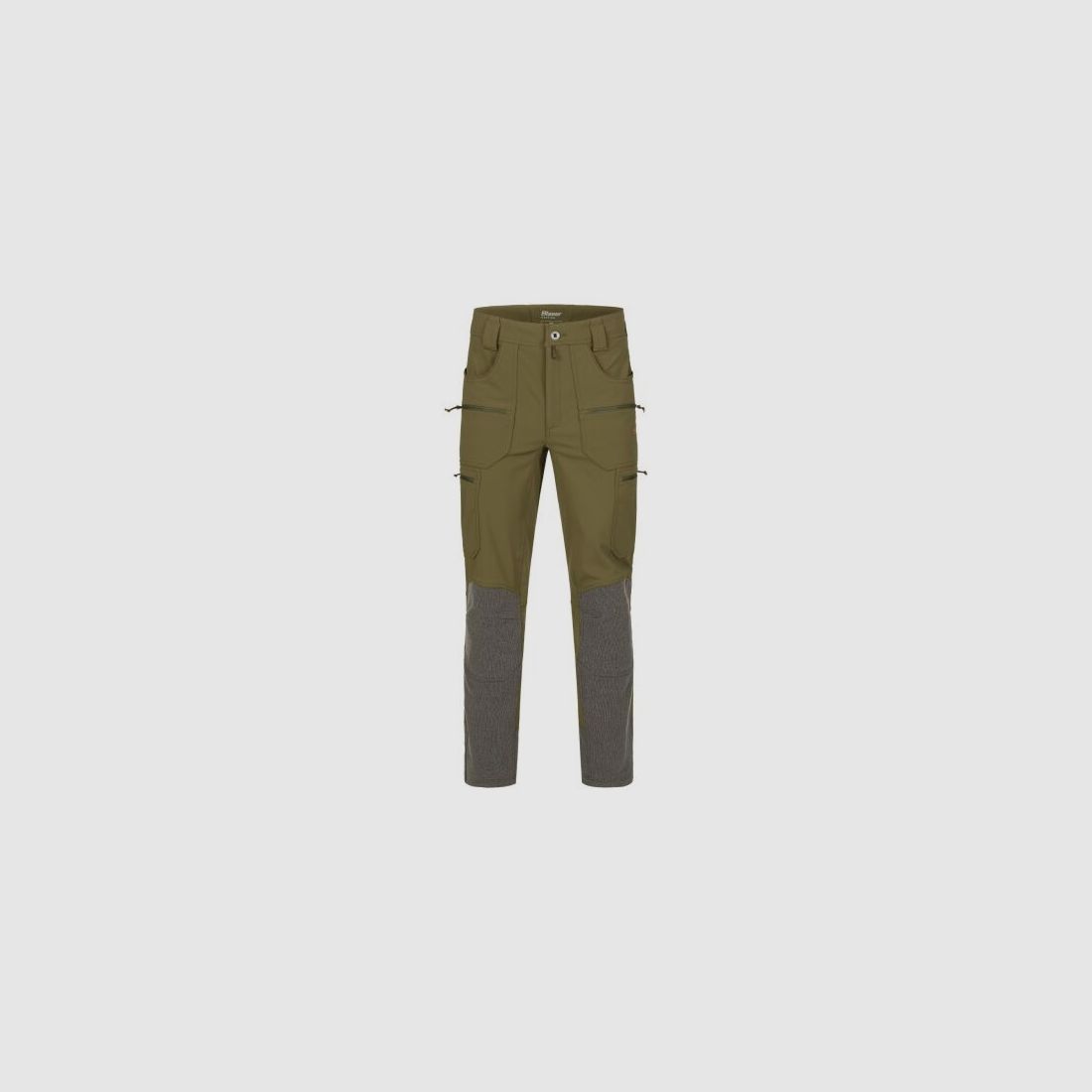 Blaser Herren Softshellhose Tackle Dunkeloliv 52