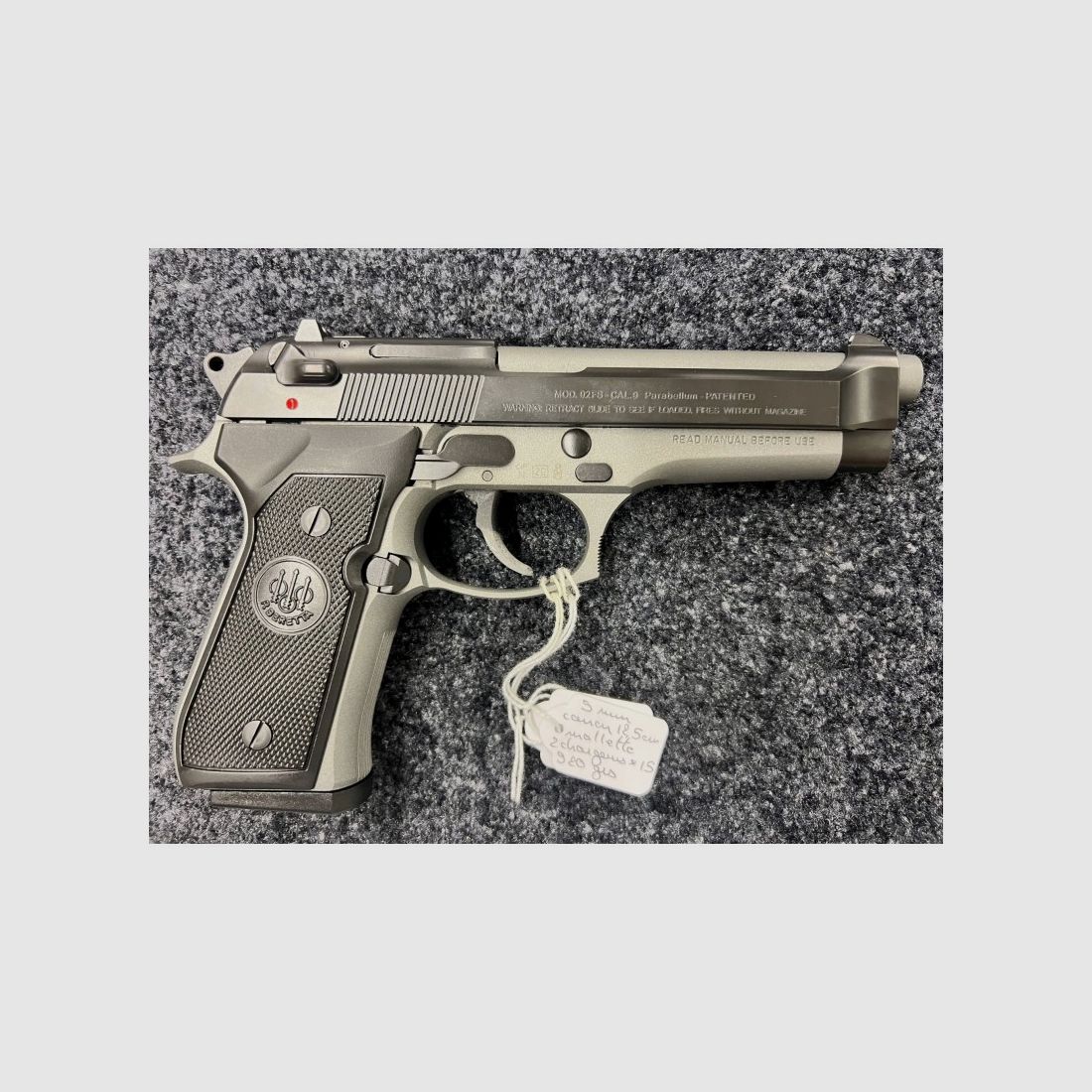 Beretta 92 FS Sniper Gray 9 mm, afbeelding 2 van 3