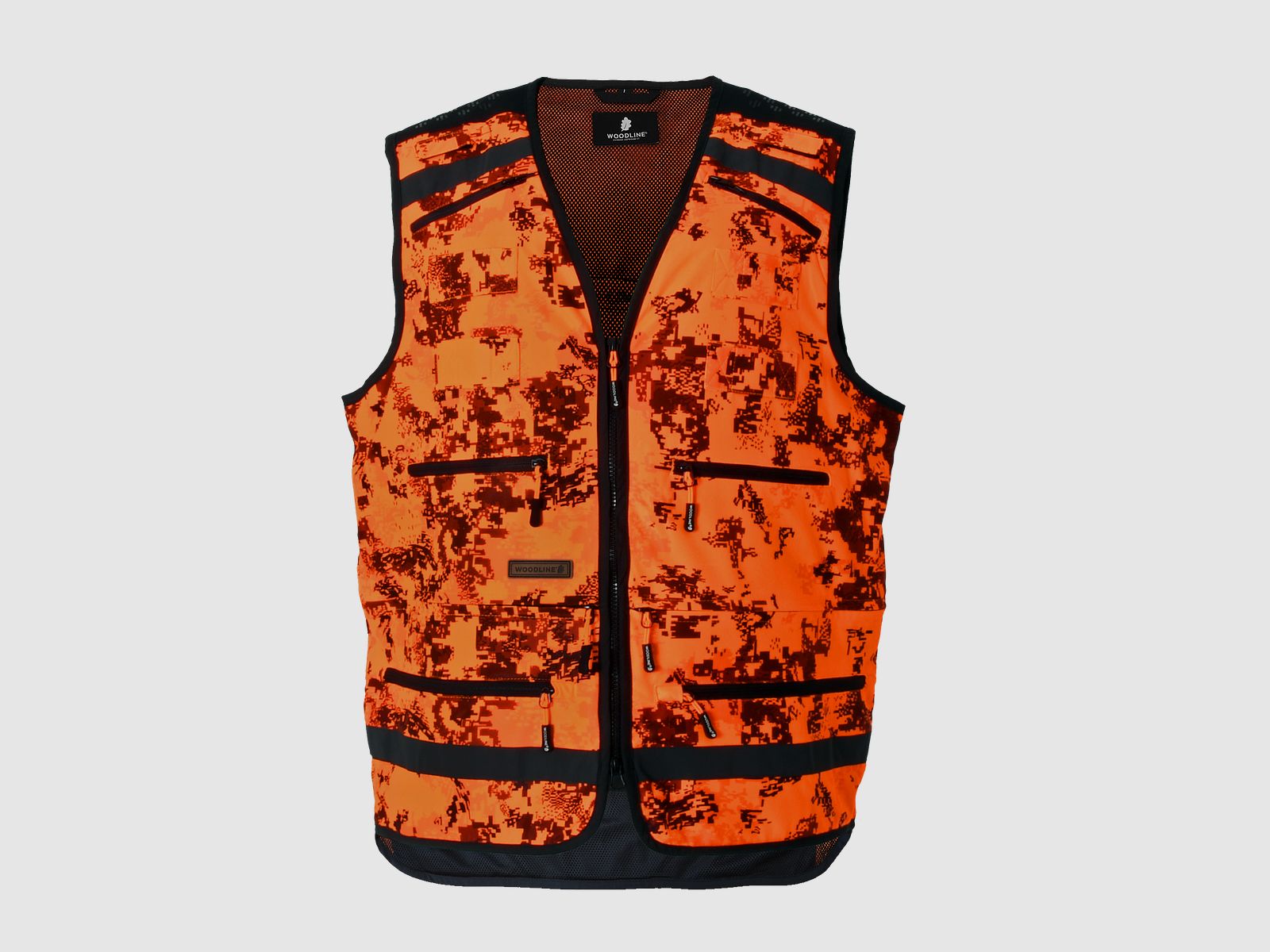 Woodline Dog Handler Vest Orange/Reflex 3XL