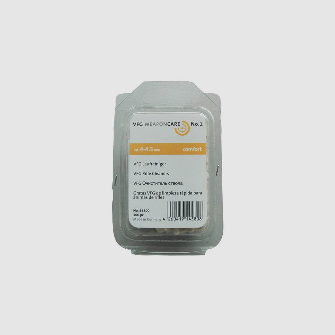 VFG Running Cleaner Comfort Cal. 4.5mm in 100 pieces