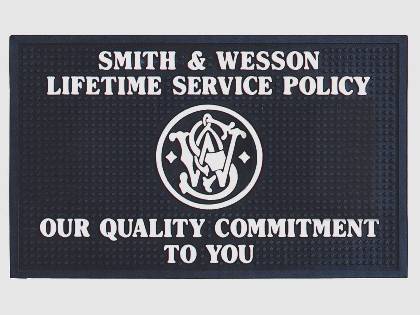 S&W Gummiauflage schwarz