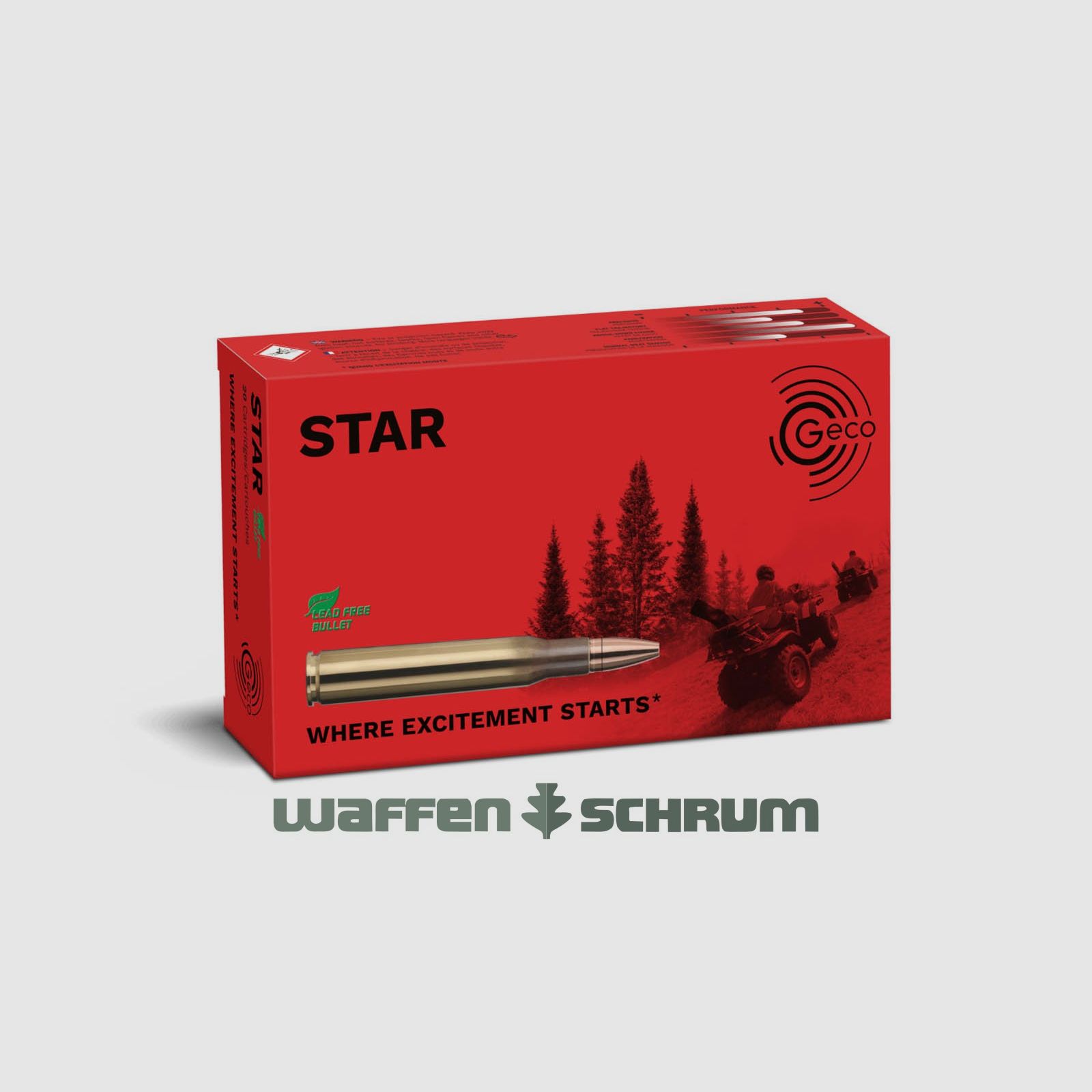 Geco Star 10,4g - 160gr 8x57JS