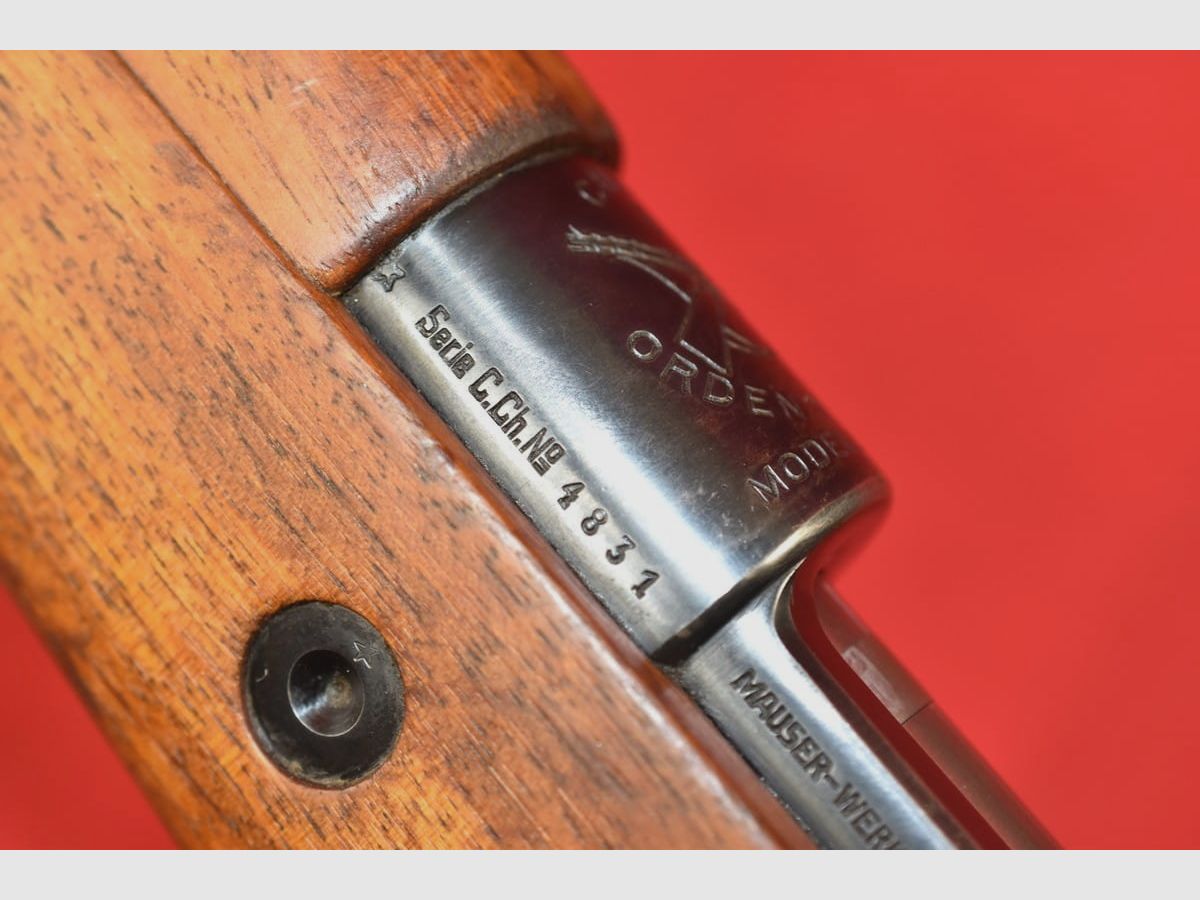 #6805 Mauser M1935 carbine, Chile, cal. 7x57, image 31 of 35