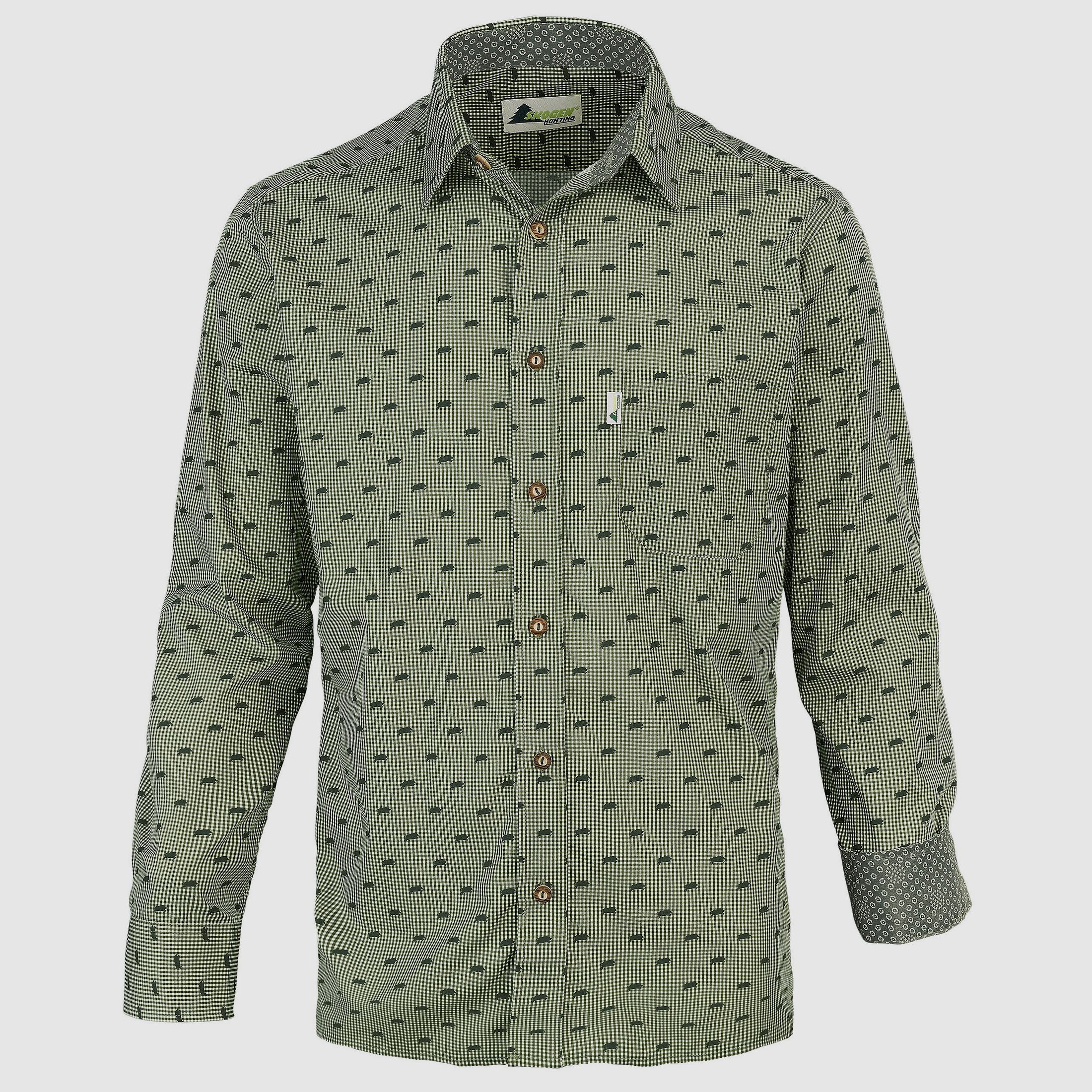 Skogen Men's Long Sleeve Shirt Wild Boar