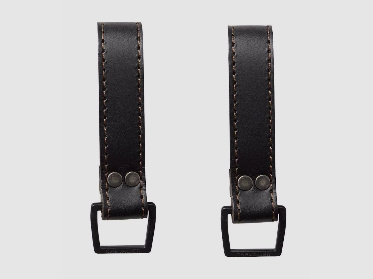 Chevalier Gürtel Zusatzschlaufen 2-er Leather Brown