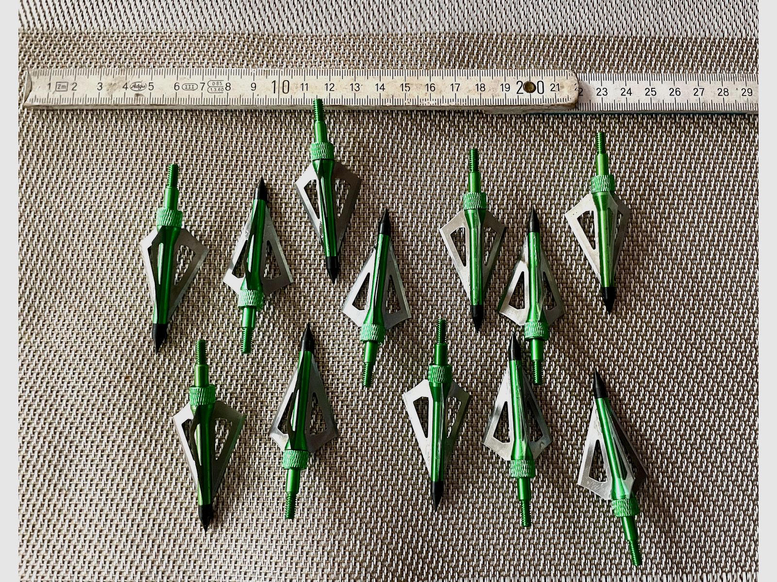 Jagdspitzen für Bogen oder Armbrust