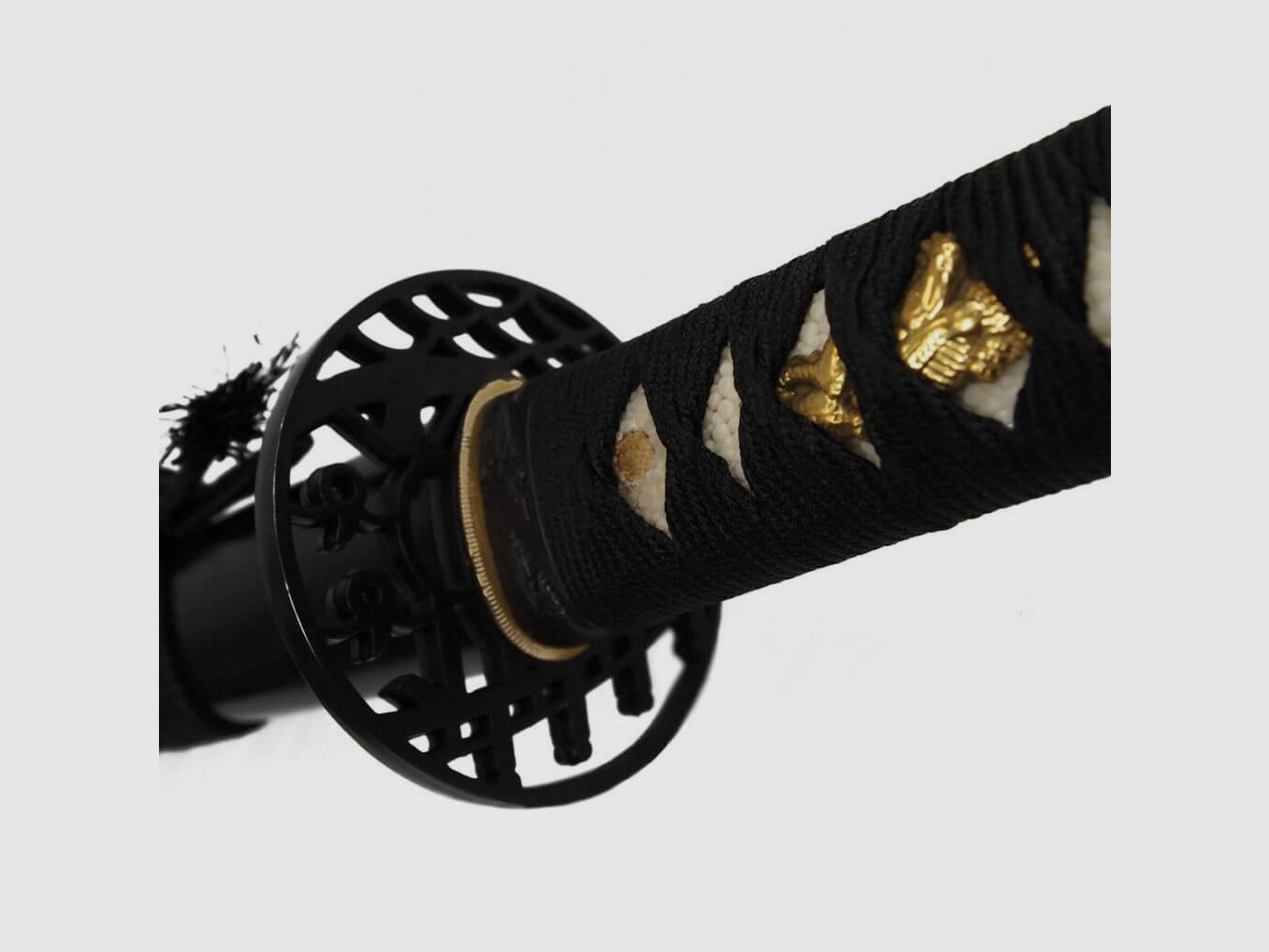 DerShogun Soshu Kitae Katana Samuraischwert mit Lehmhärtung