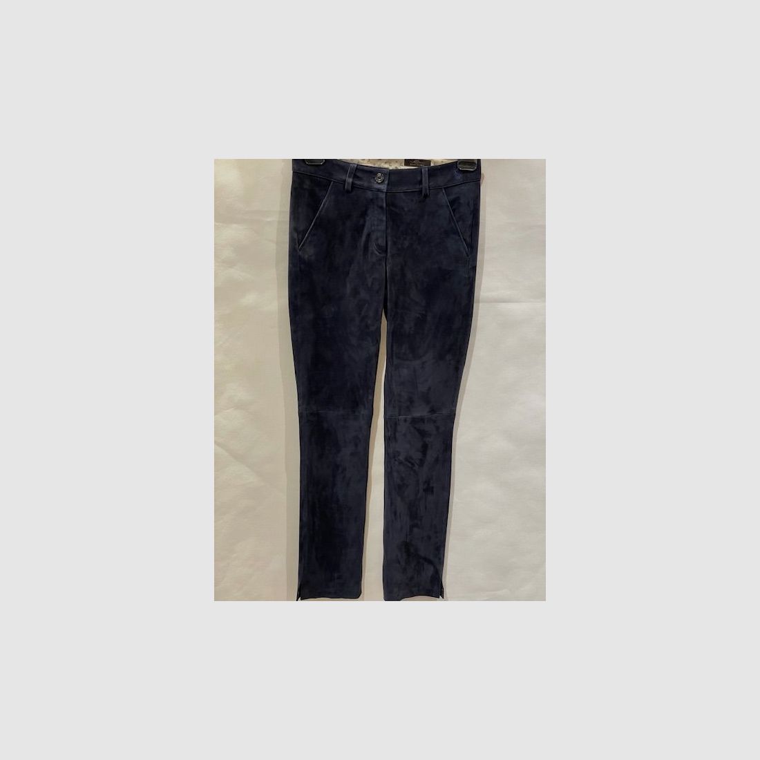 Habsburg Lederhose Zoe in Dunkelblau, Bild 1 von 2