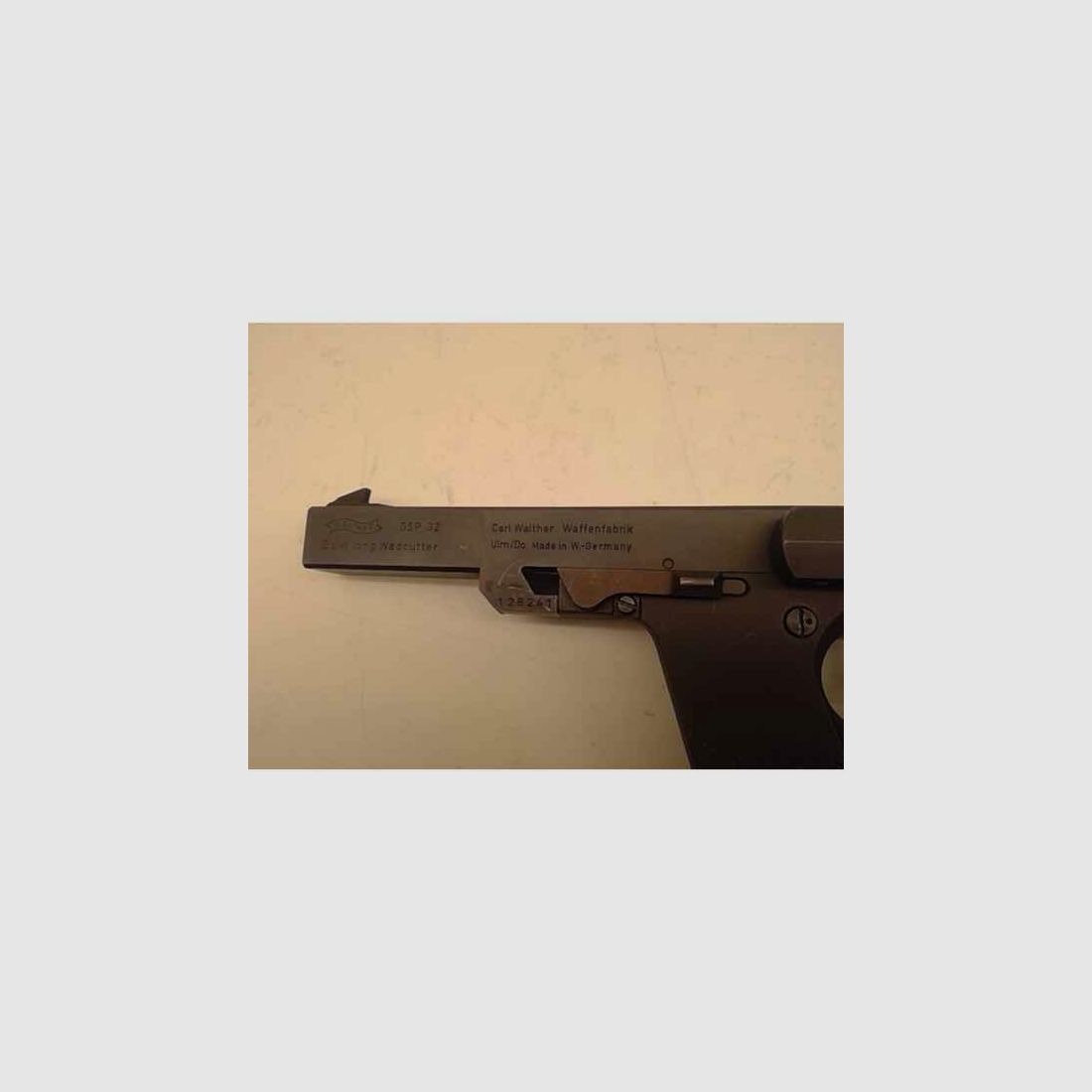 Pistole Walther GSP im Kaliber 32S&W Long WC gebraucht