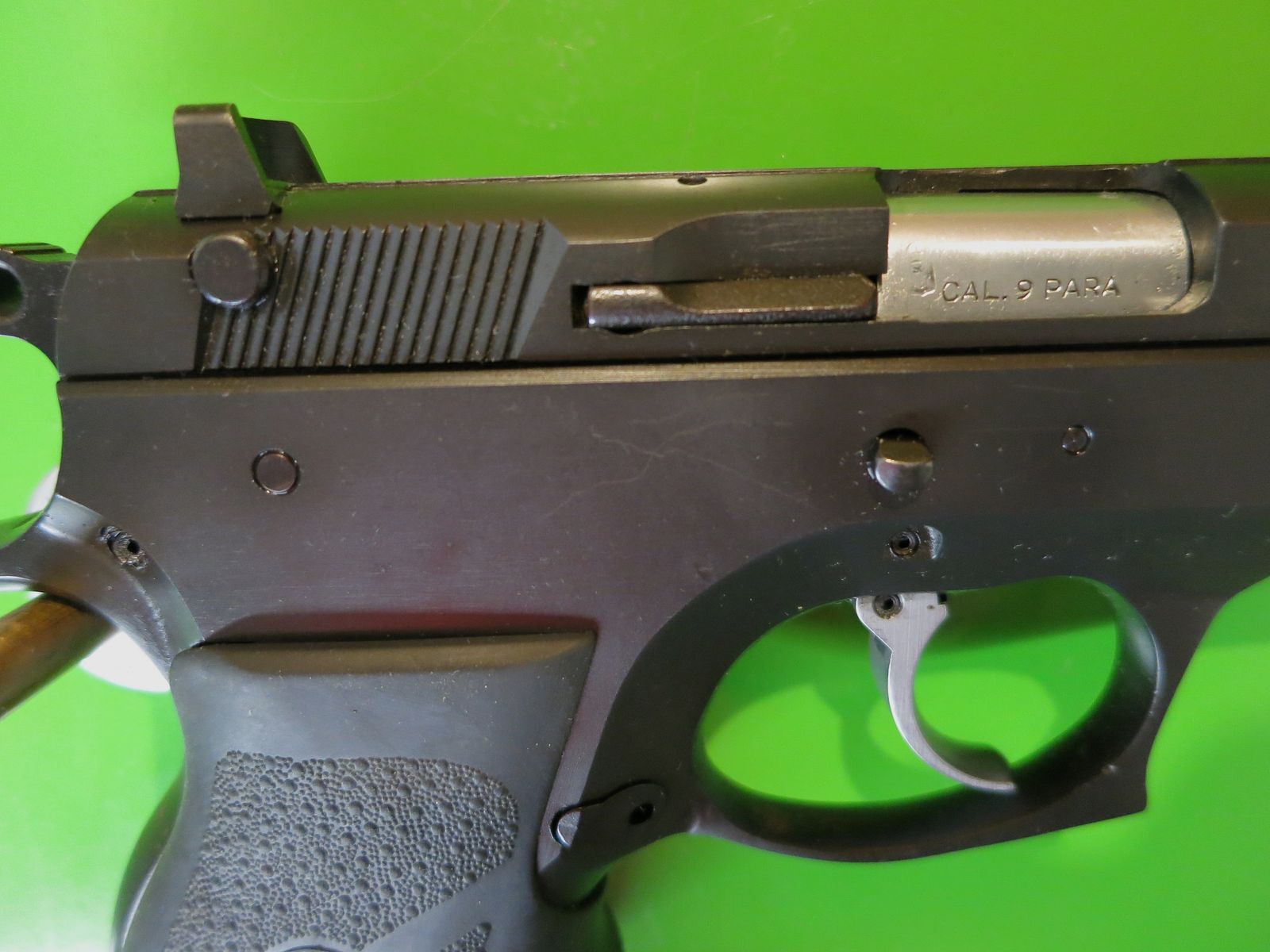 Tanfoglio TA90, semi-automatic. Self-loading sports pistol, the IPSC classic, caliber 9 × 19 mm       #66-