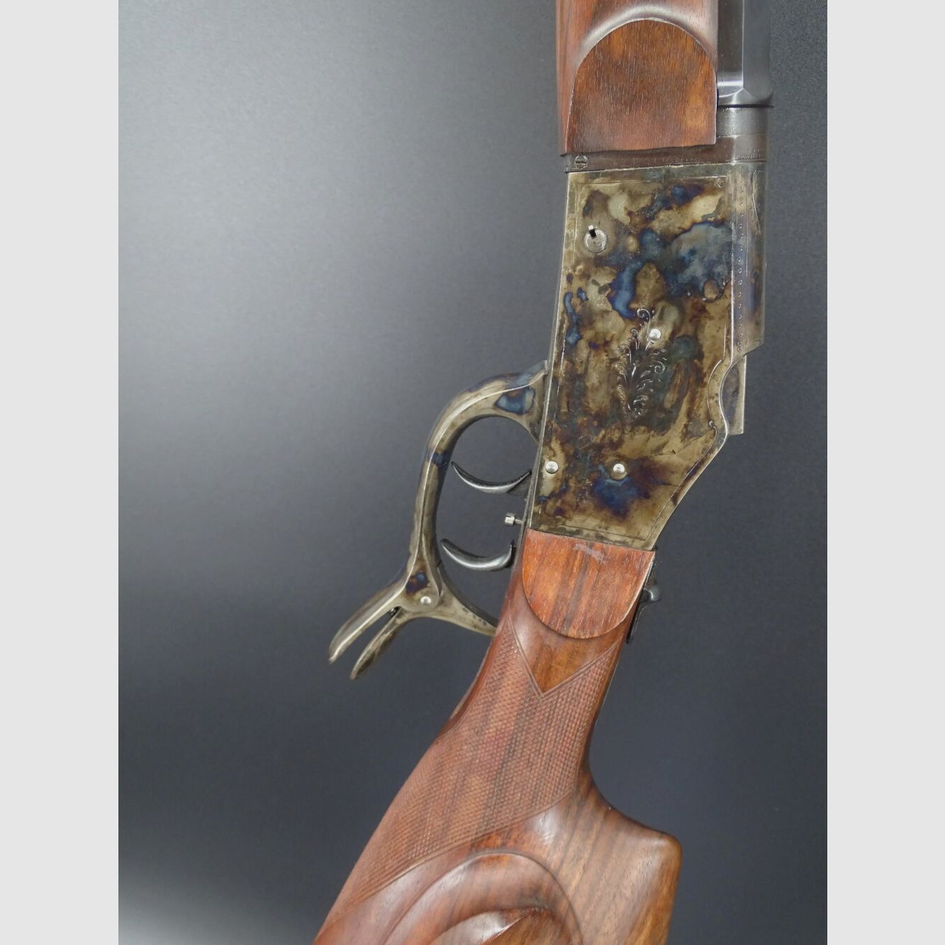 Gerd Adamy Aydt Systeem Schijvenbuks Kaliber 8,15x46R Bj 1998 Aydt Systeem Achkanntloop Stechersysteem