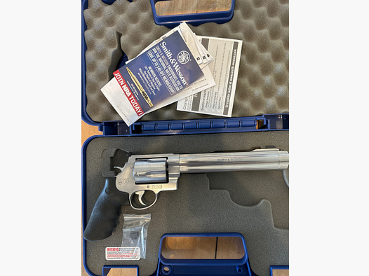Smith & Wesson Revolver Mod. 500 Lauflänge: 8 3/8" - 21,3 cm