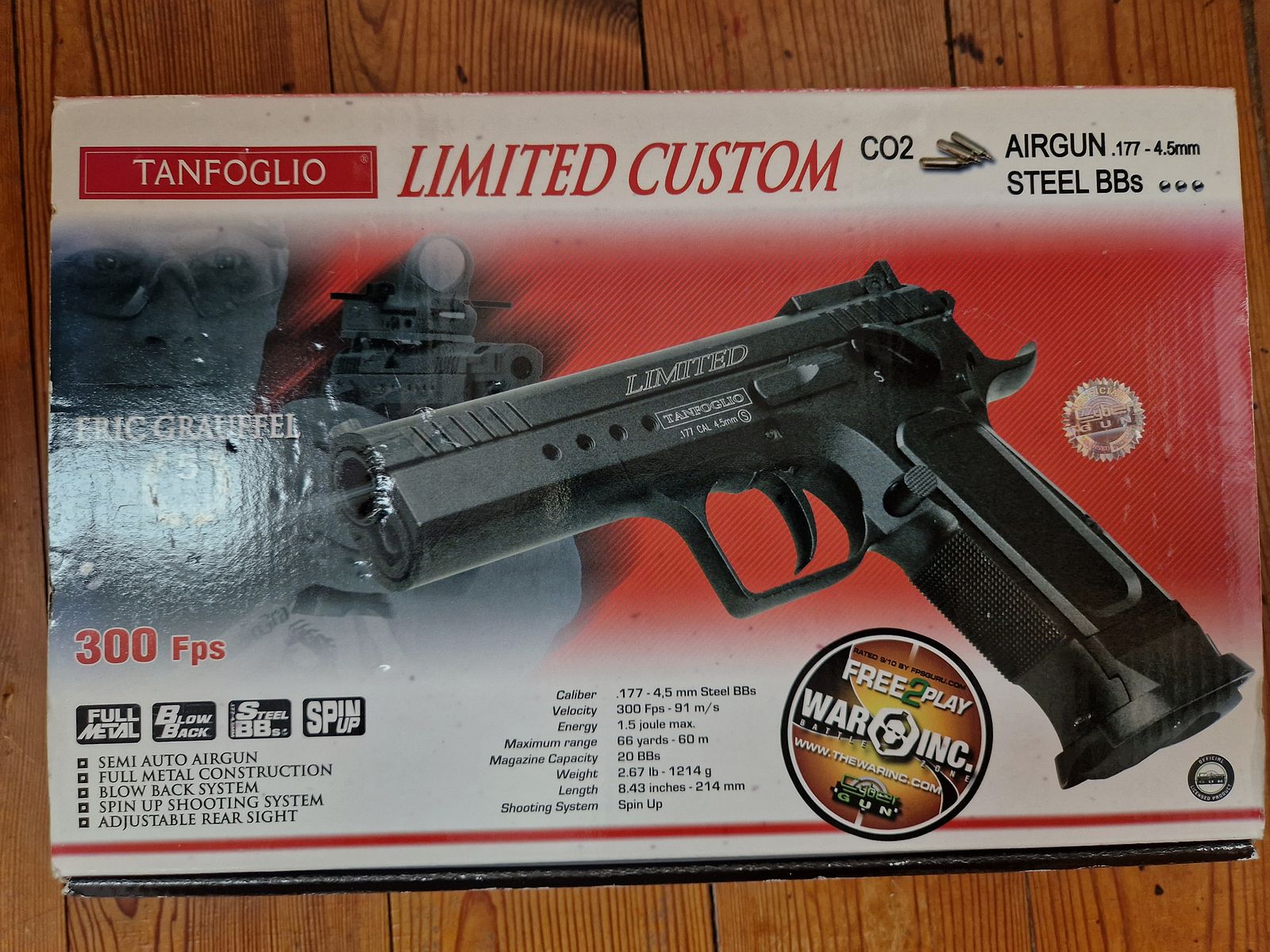 TANFOGLIO LIMITED 177 CAL. 4.5 mm