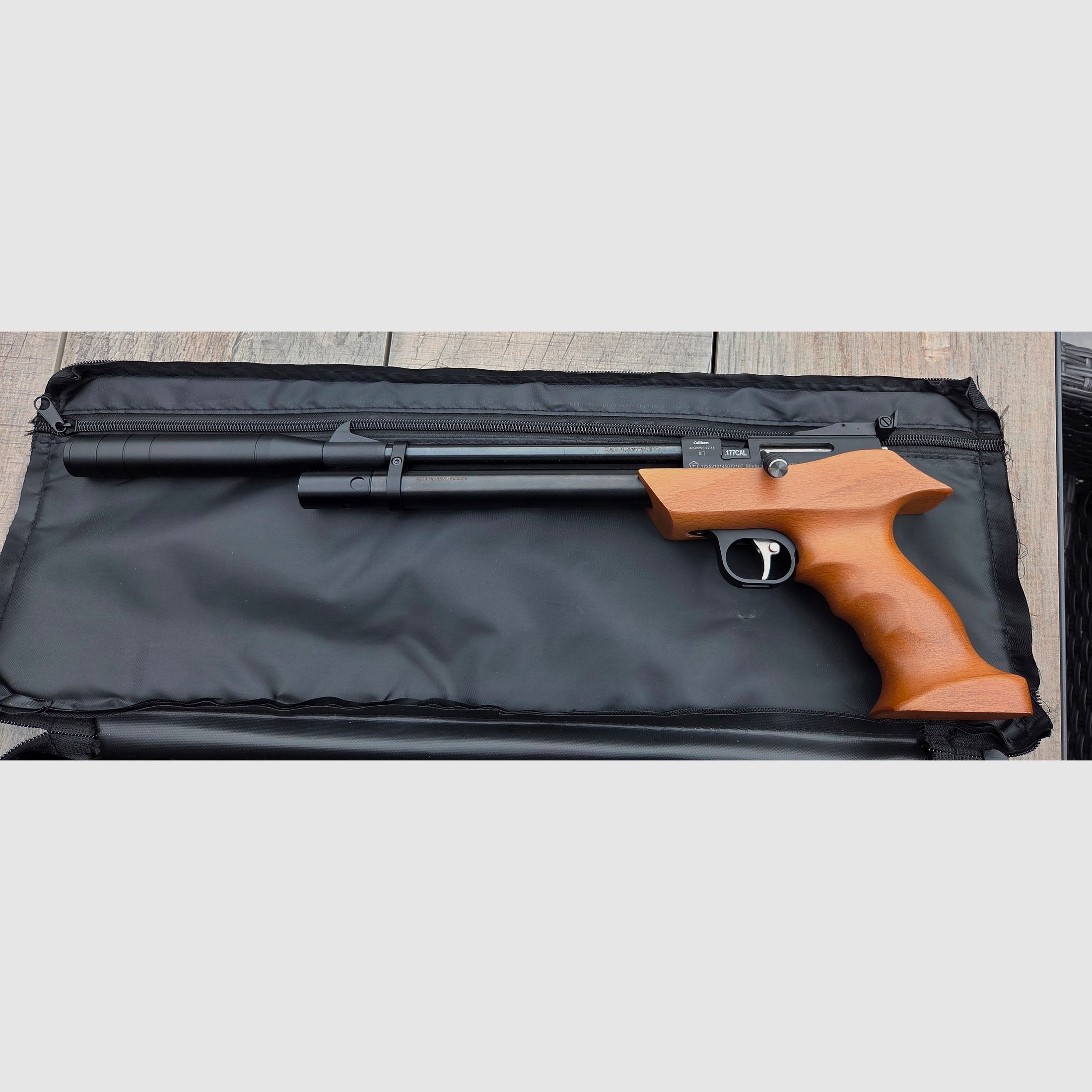 Diana Bandit PCP luchtdrukpistool, als nieuw met factuur van 27.07.2026
