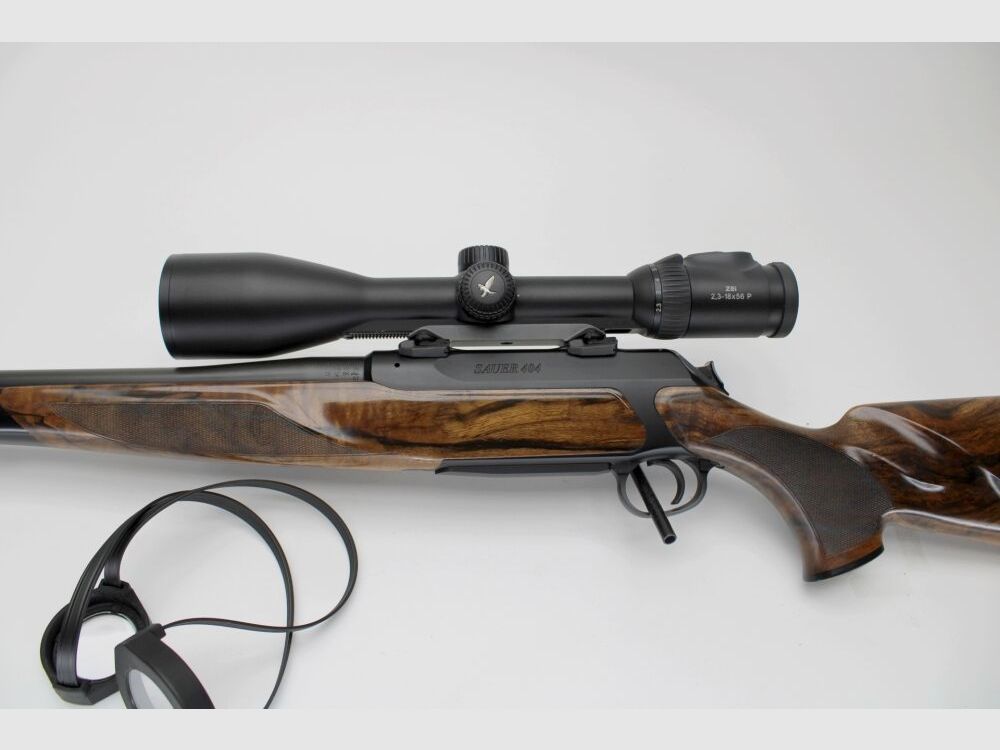 Rep Büchse Sauer 404 Elegance Kal. .30-06 mit SD und Swarovski Z8i 2,3-18x5 Pfandversteigerung 17.7.25