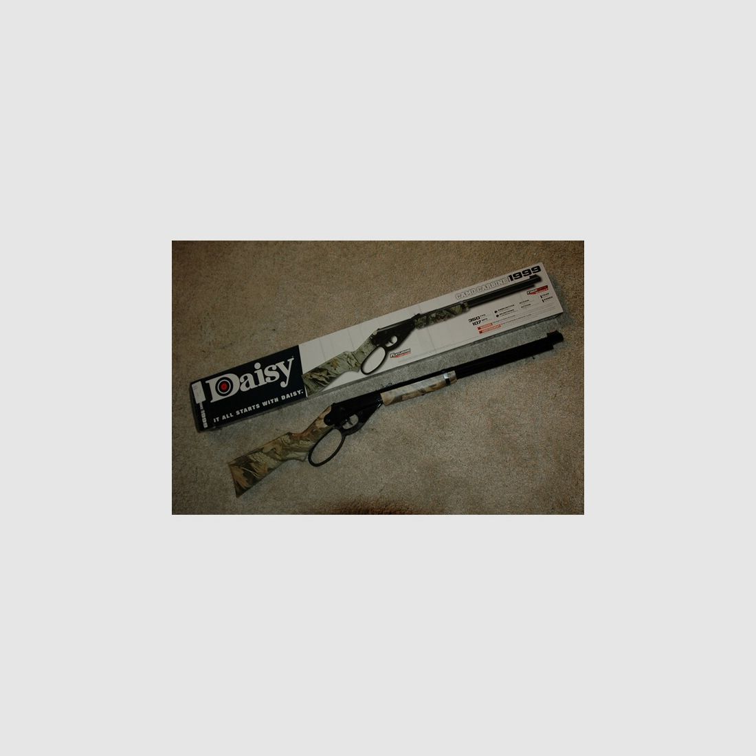 Daisy CAMO Leveraction BB 4.5mm 4,5 mm Powerline Neu und OVP Repetierer