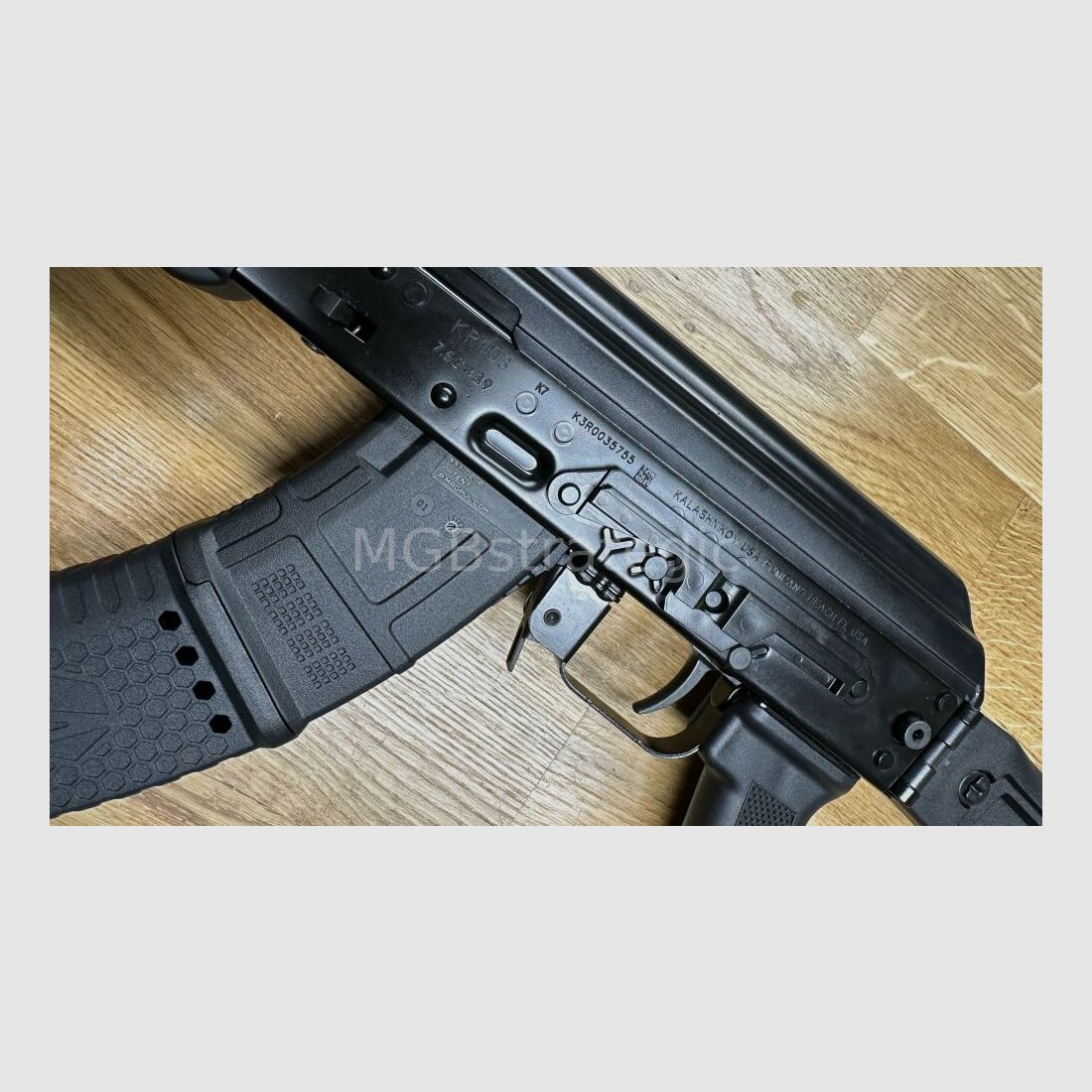 Kalashnikov USA - KR103 SFS mit Klappschaft 7,62x39	 1/1 ziviler Nachbau der legendären AK103 - System AK47 AKM AK74 - KR-103 SFS – 7.62x39mm Side Folding Rifle – Cold Hammer Forged