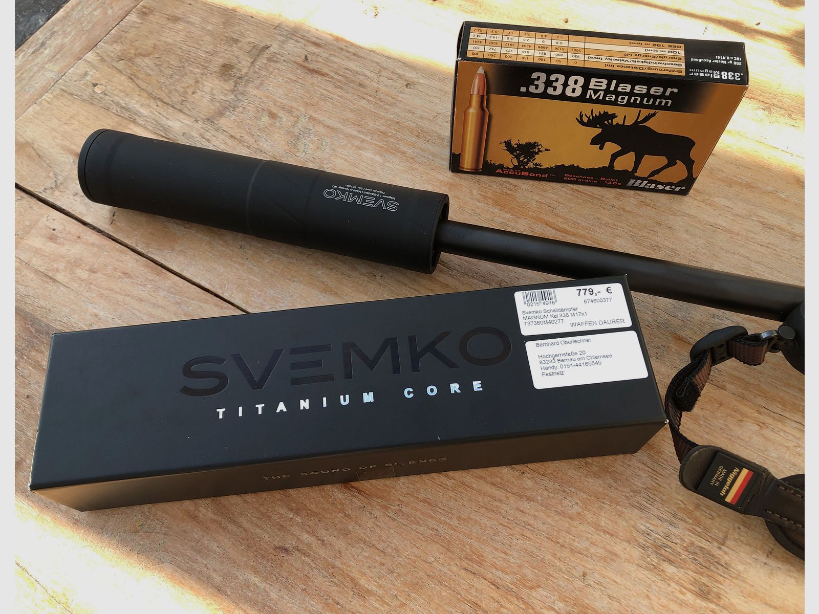 Wie neu: Blaser R8 Professional Success 338 Blaser Magnum