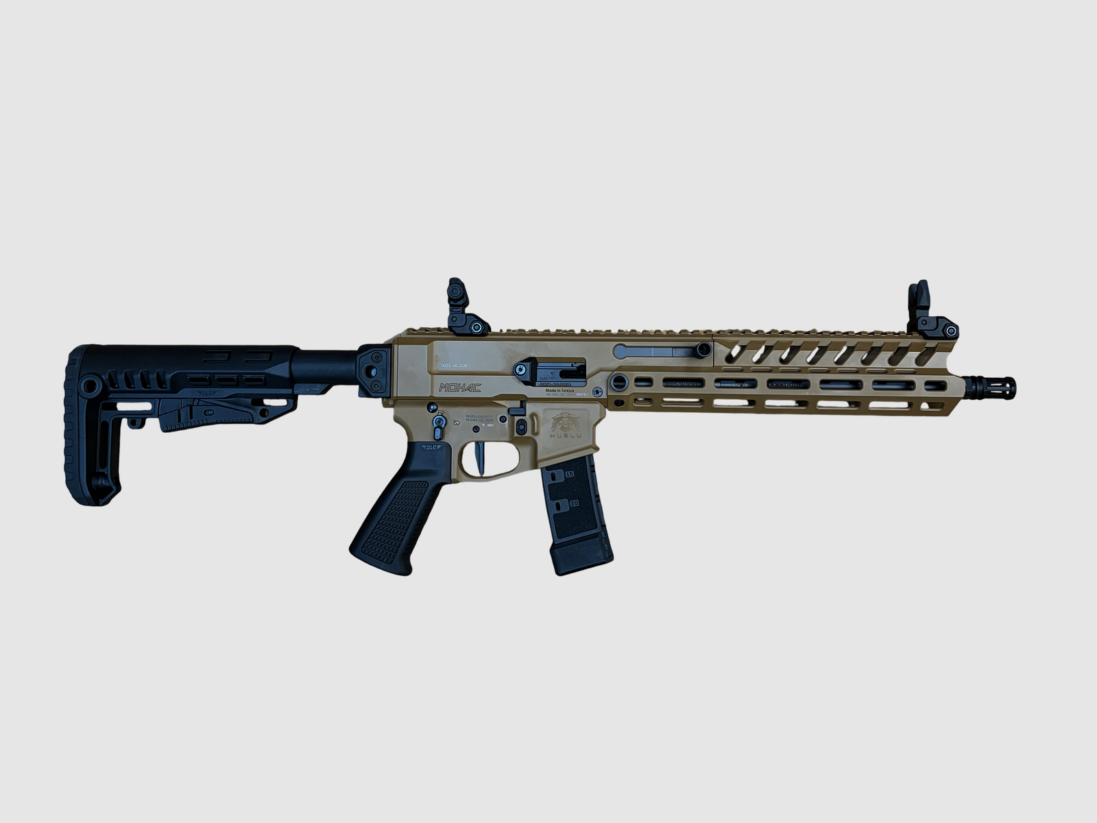 Rifle HUGLU Mohac FDE 12″ cal.9 PB, image 1 of 2