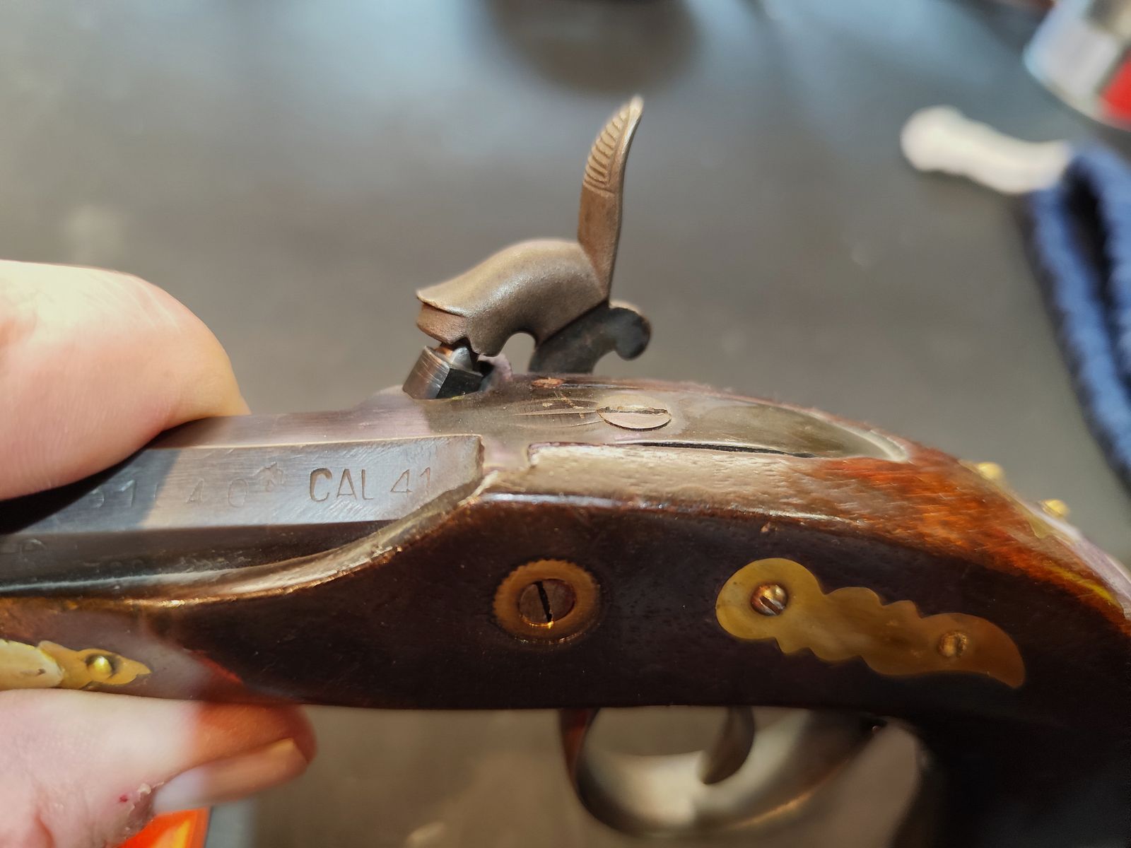 Konvolut Vorderladerpistolen Derringer Philadelphia usw.