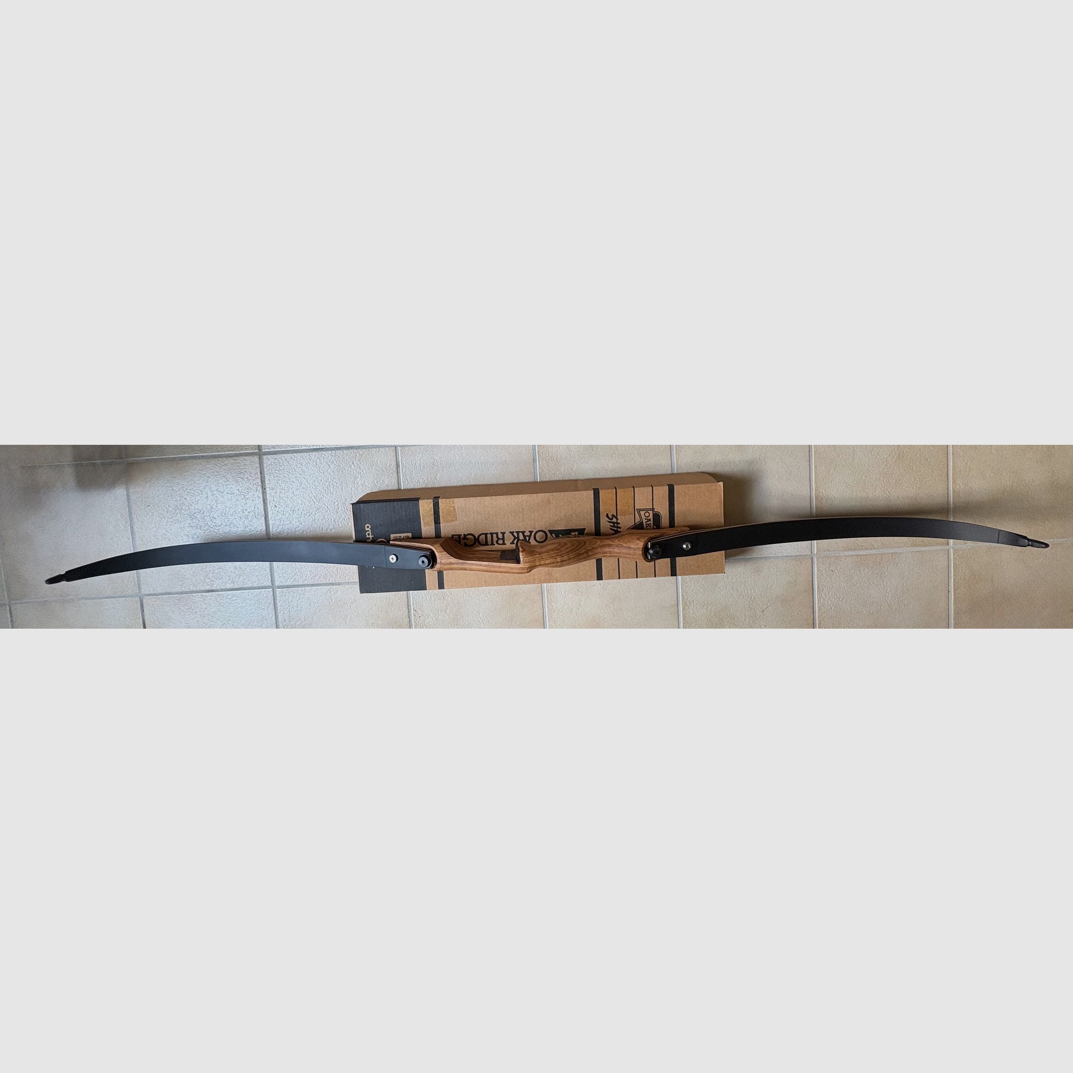 Traditoneller Recurvebogen Merbow von Oak Ridge, 62"/35 lbs, RH