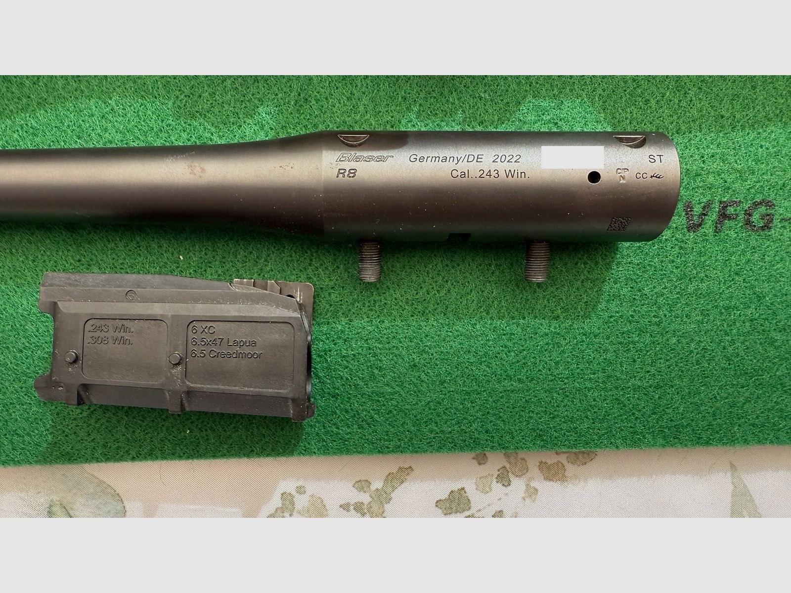 Blaser R8 Wechsellauf .243 Win mit Hausken 184 XTRM MK2 und Zeiss 6-24x56 FL