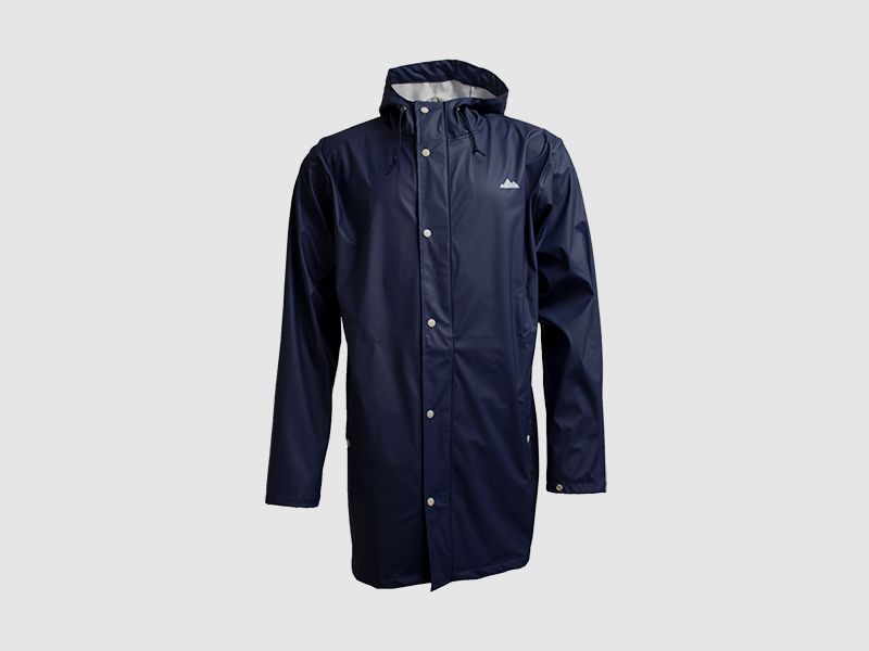 Outdoor Classic Płaszcz przeciwdeszczowy Karsefors Navy - XS