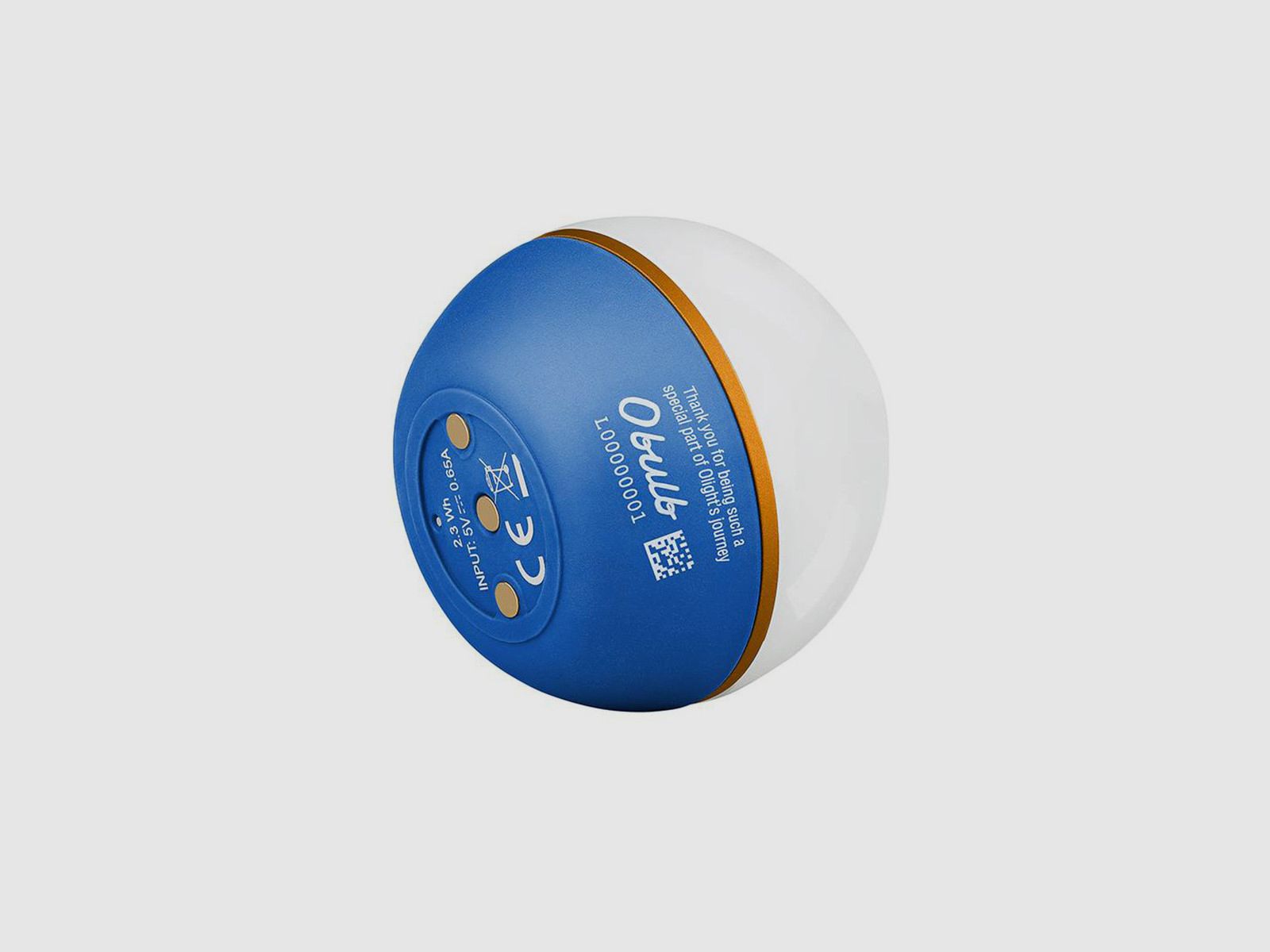 Luce LED portatile Obulb con base magnetica Olight, immagine 2 di 3