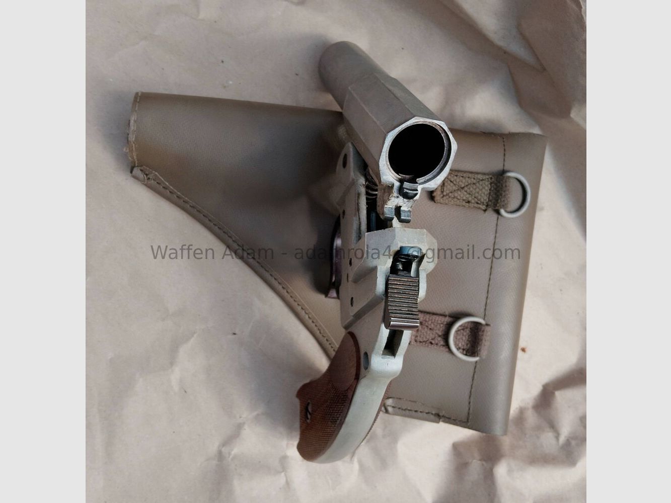 Fabbrica di armi F.W. Heym / Münnerstadt Pistola segnaletica, 25,4 mm. Tipo 4