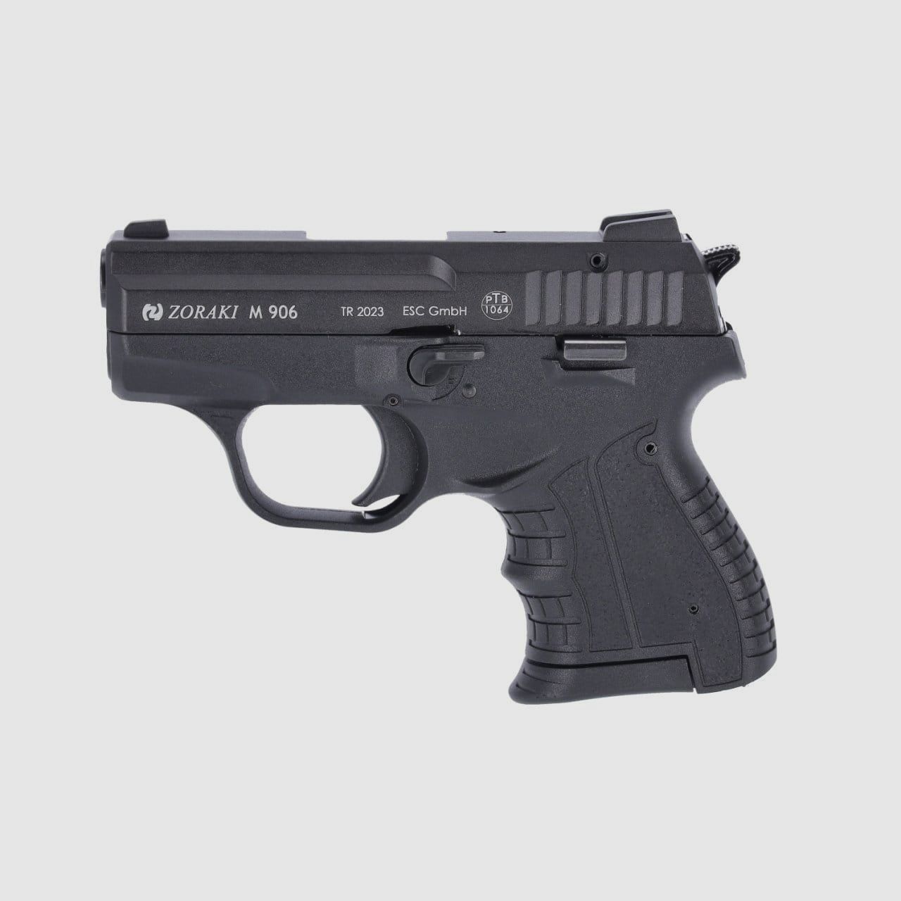 Zoraki 906 blank pistol 9 mm P.A.K. blued