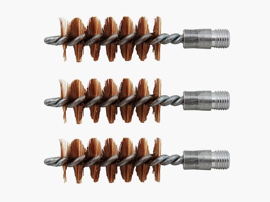 3 cepillos de bronce 20GA