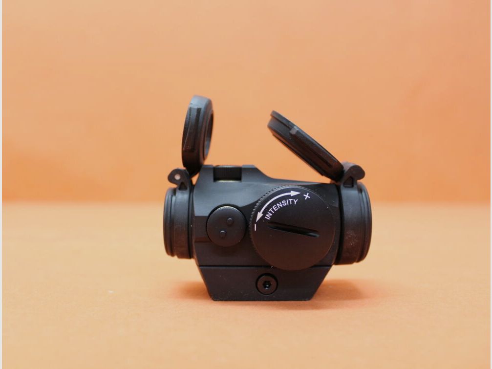 Aimpoint	 Aimpoint Micro H-2 (200185) Leuchtpunktvisier 2MOA Dot (6cm auf 100m) Montageplatte Weaver/Picatinny