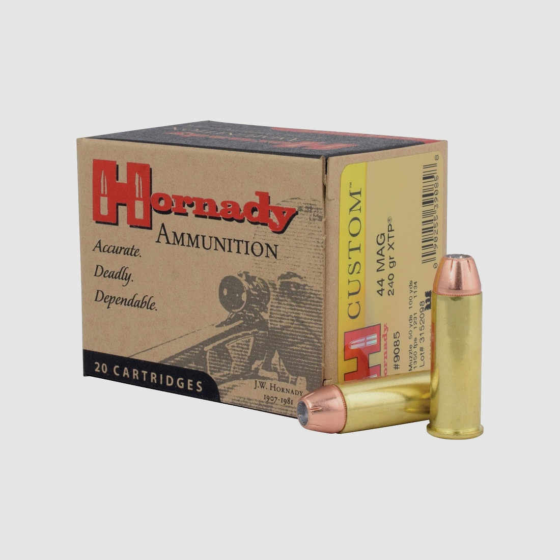 Hornady JHP/XTP Nabojów - Kal. 44 Mag