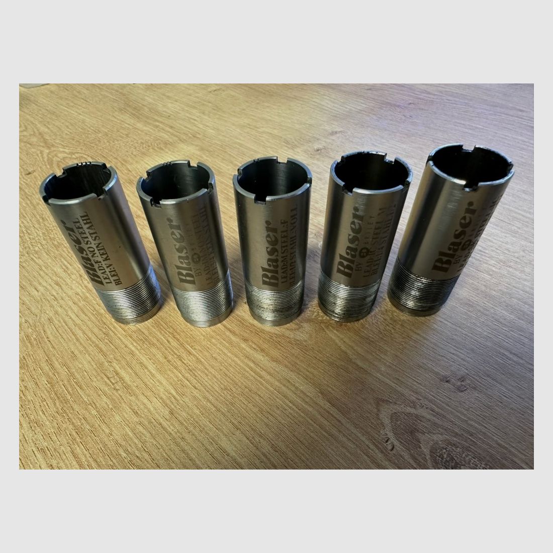 Chokes intercambiabili Blaser serie F