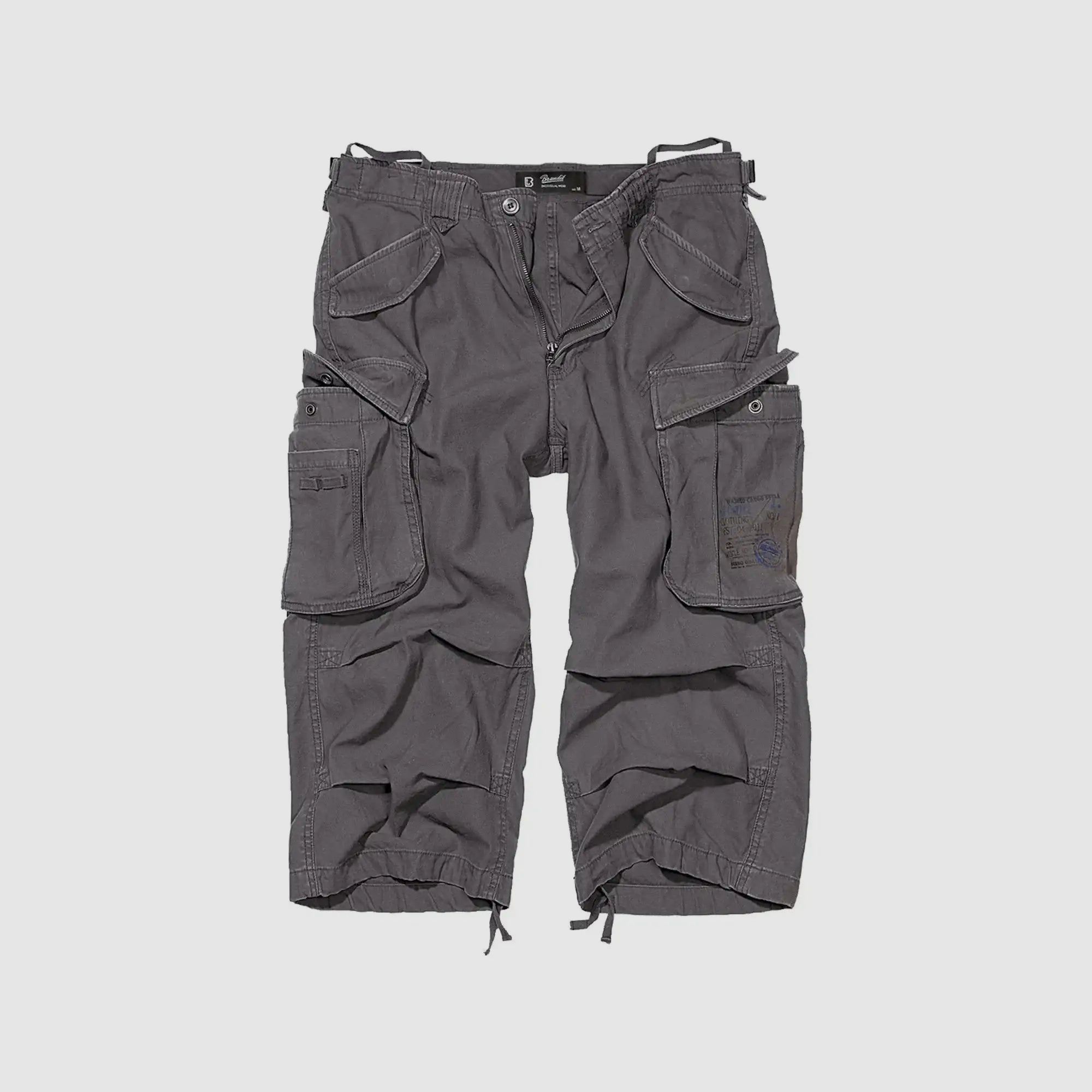 Brandit Brandit Industry Vintage 3/4 Shorts - Anthrazit / S Herren