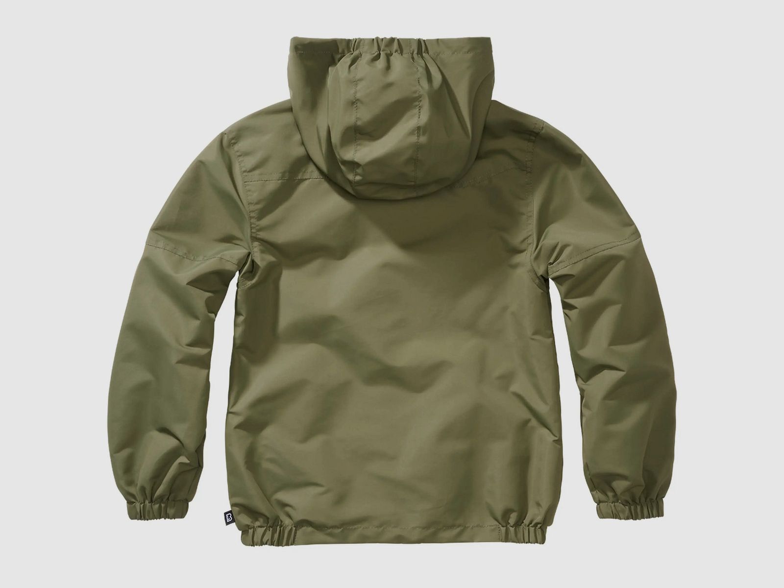 Brandit Kids Jacket Kids Summer Frontzip Windbreaker - Olive / 122/128