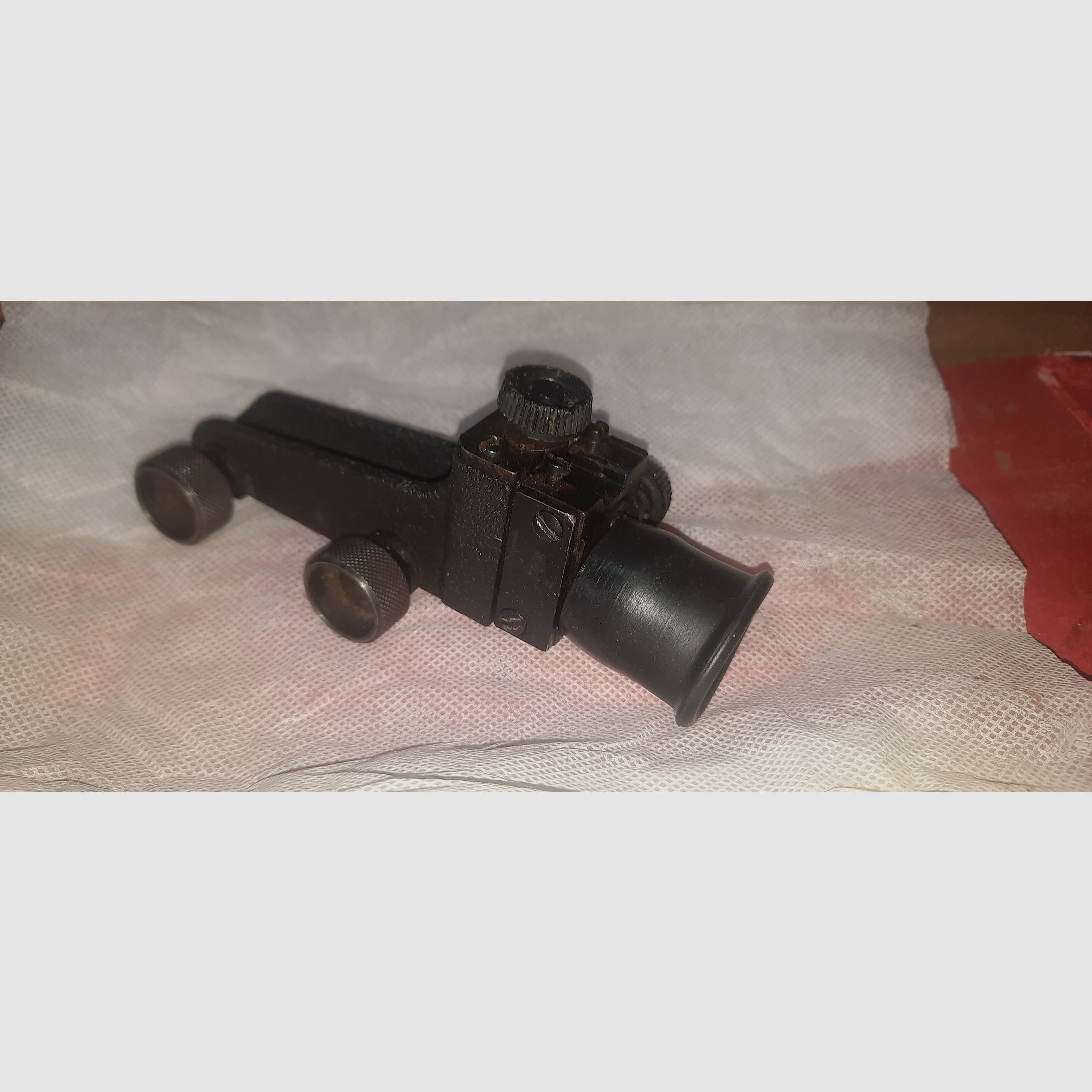 Diopter Haenel 312 DDR/ Exportfeder / Ring- Balkenkörner