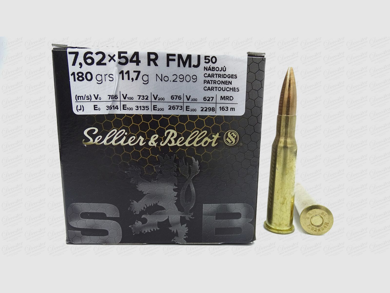Sellier & Bellot 7,62x54R FMJ 180 gr