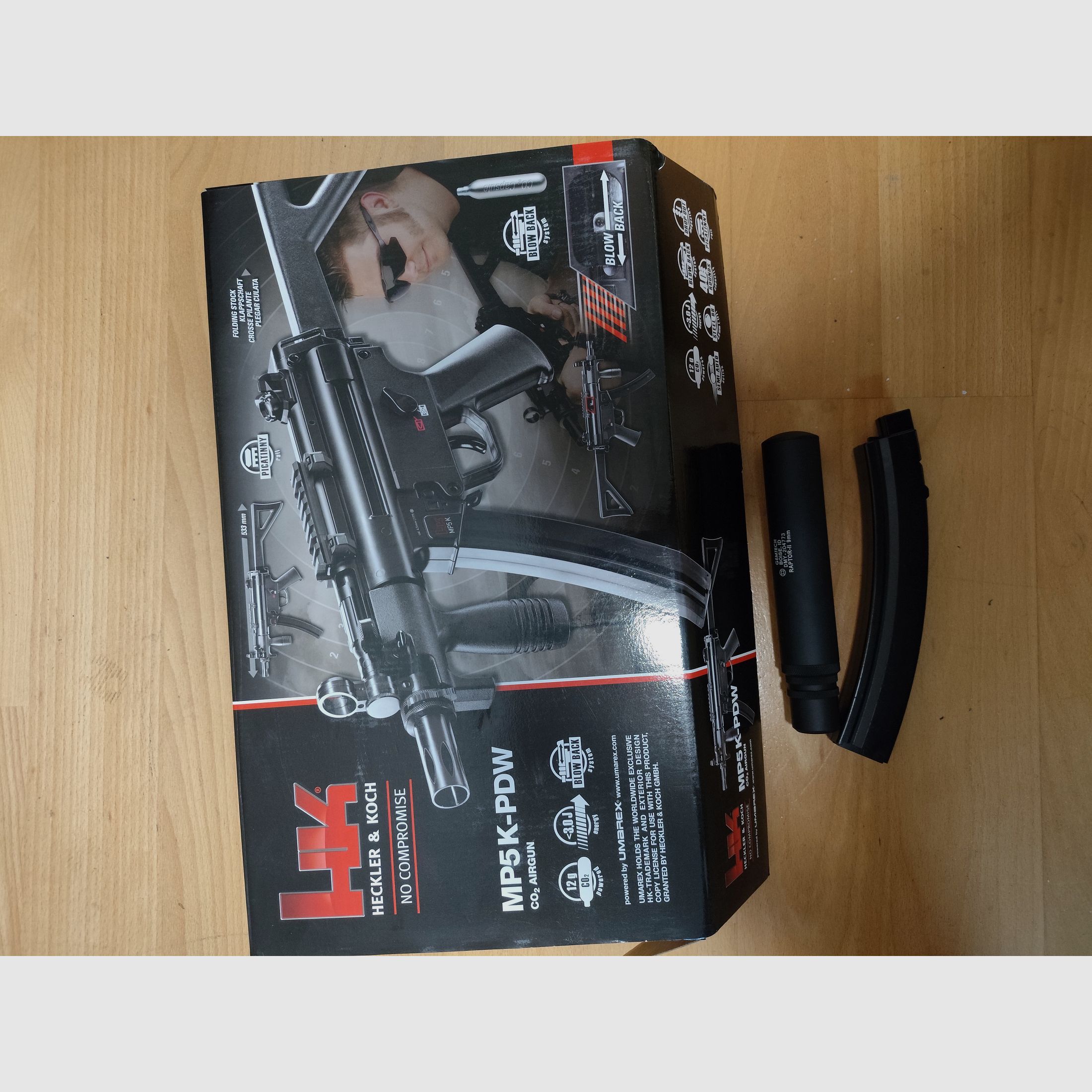 Heckler&Koch MP5K-PDW Co2 /cal.4,5mm BB
