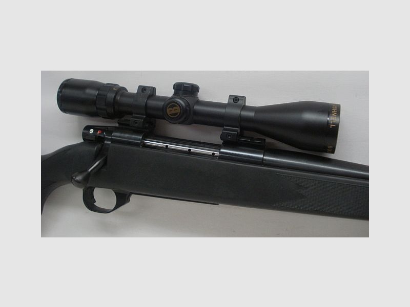 Vanguard +Bushnell Ban. 3-9x40 - .300WinMag; Abs.Circle-X & FMM