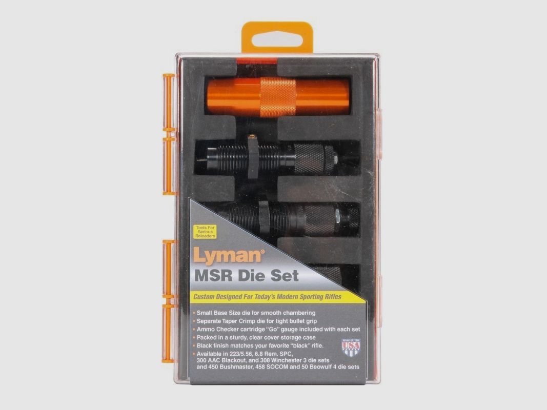 Dies Cal. 9 mm MSR Precision Die System Lyman, imagen 4 de 4