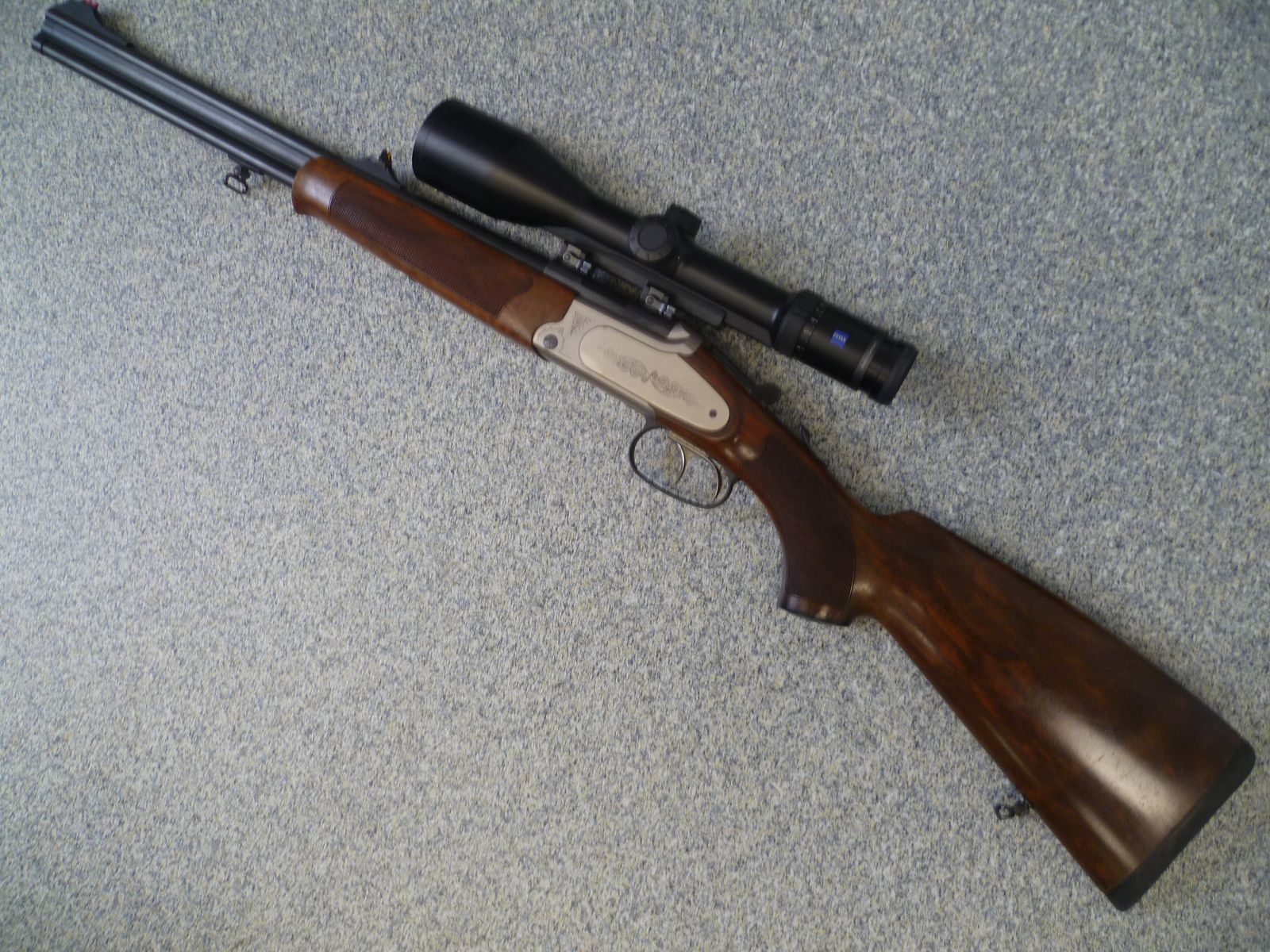 BDB Merkel B3  .30 R Blaser mit Zeiss Victory HT und Docter-Sight