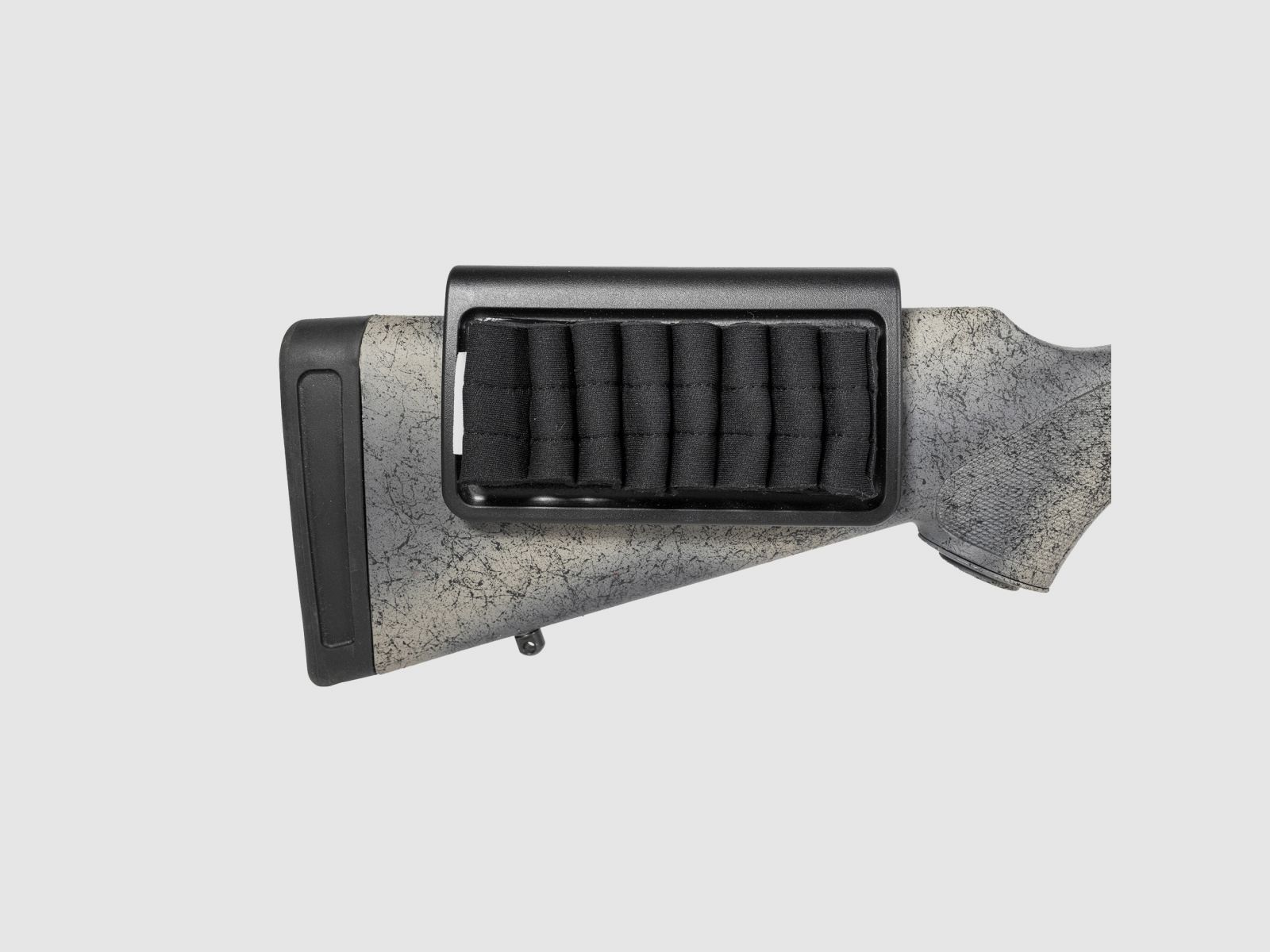 BEARPROOF PRECISION Podnóżek z uchwytem na naboje - Czarny